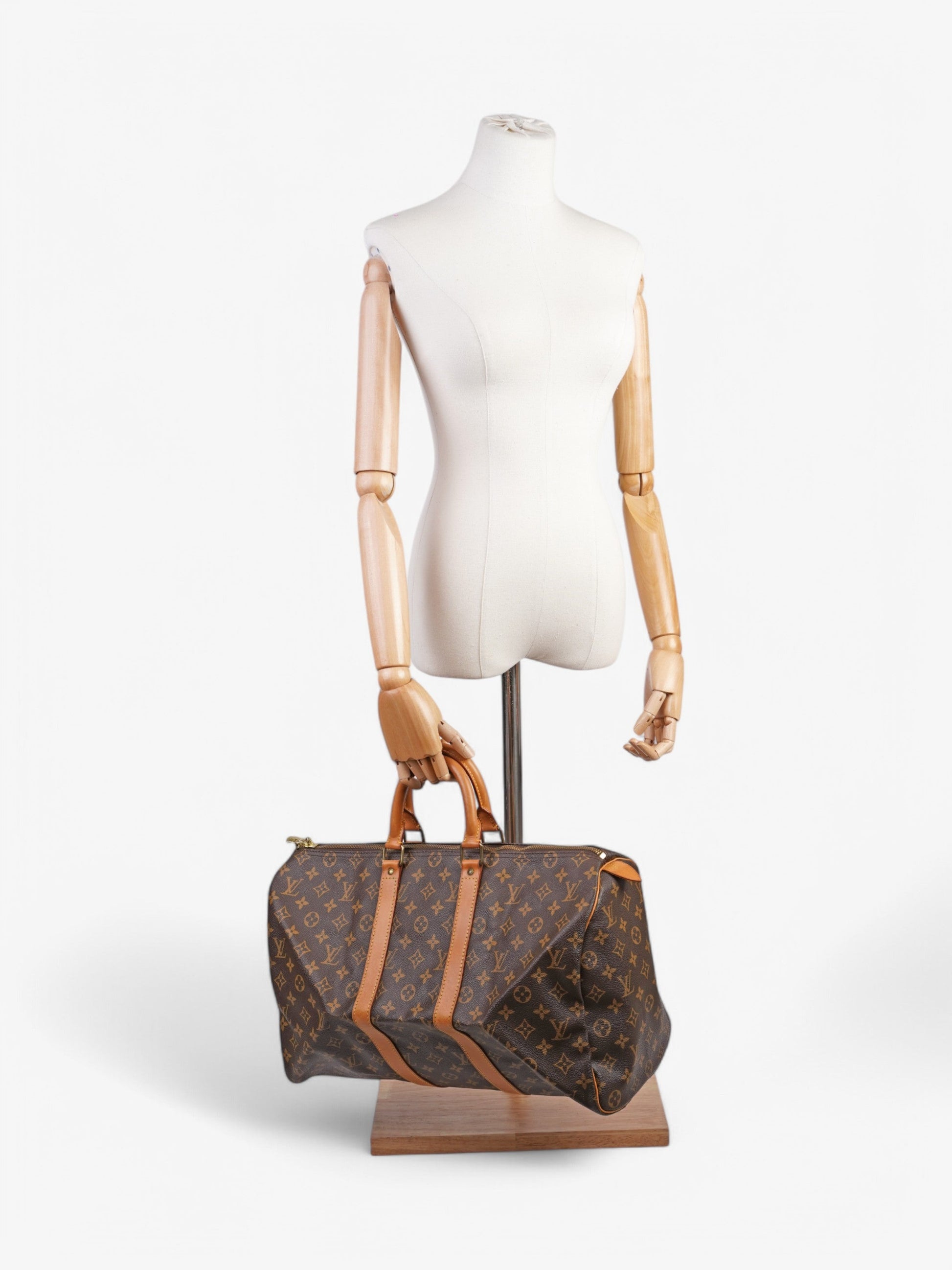 Louis Vuitton Keepall Coated 45 Monogram Canvas Coated Canvas Apparel Canvas 182