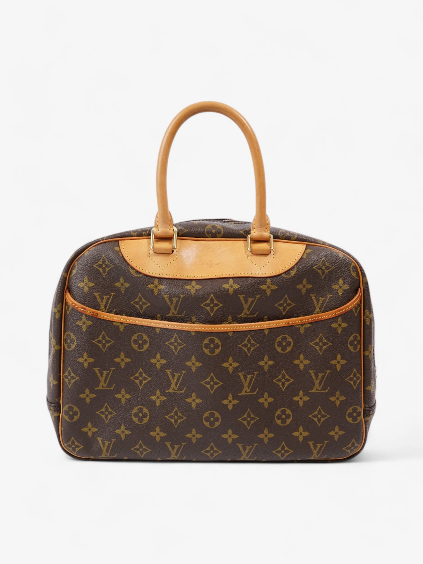 Louis Vuitton Deauville Coated Monogram Canvas Coated Canvas Brown Apparel