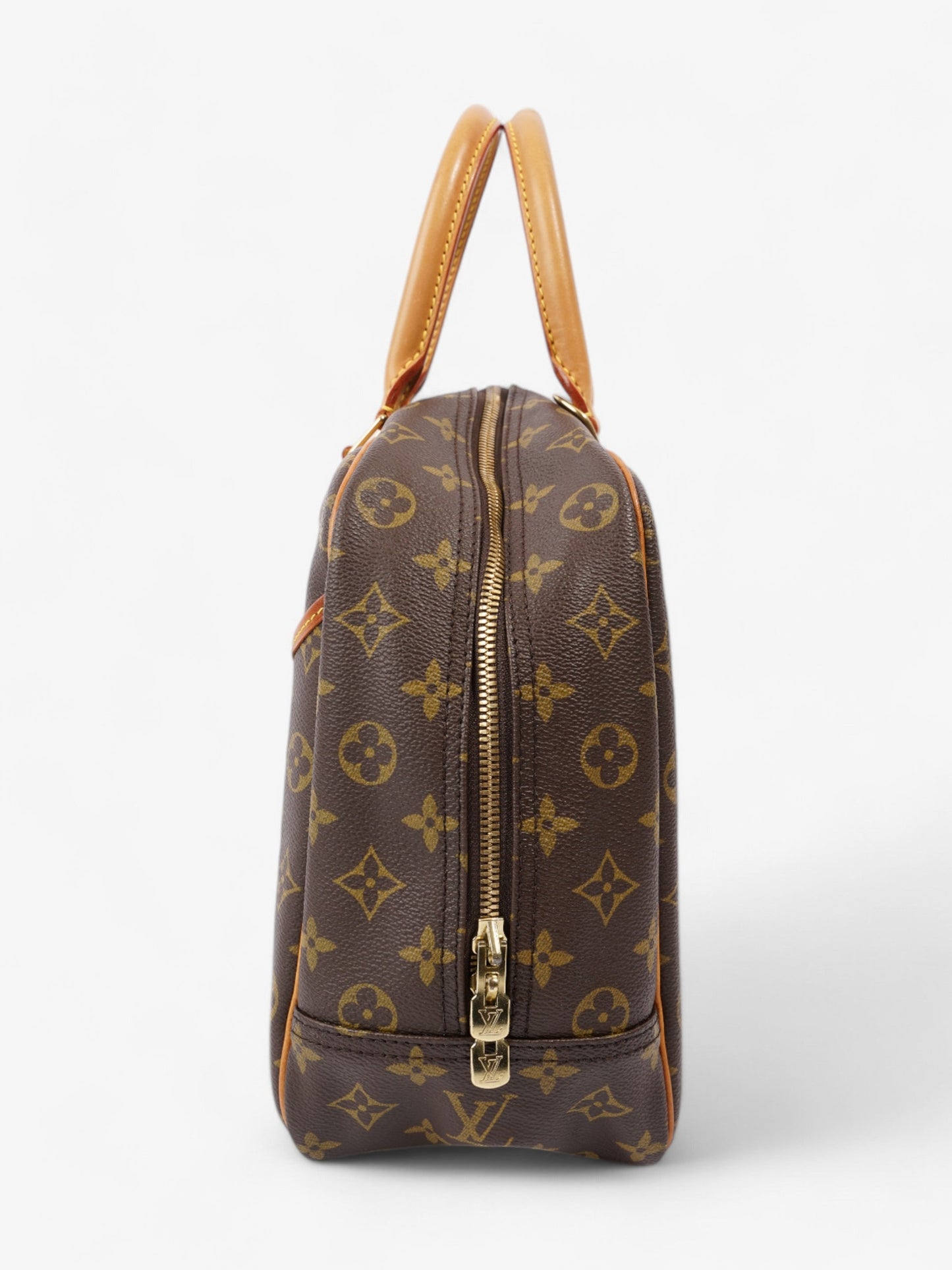 Louis Vuitton Deauville Coated Monogram Canvas Coated Canvas Brown Apparel