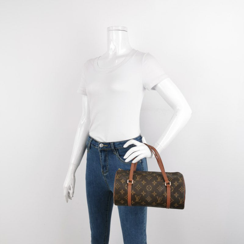 Louis Vuitton Papillon 26 Monogram Canvas Handbag