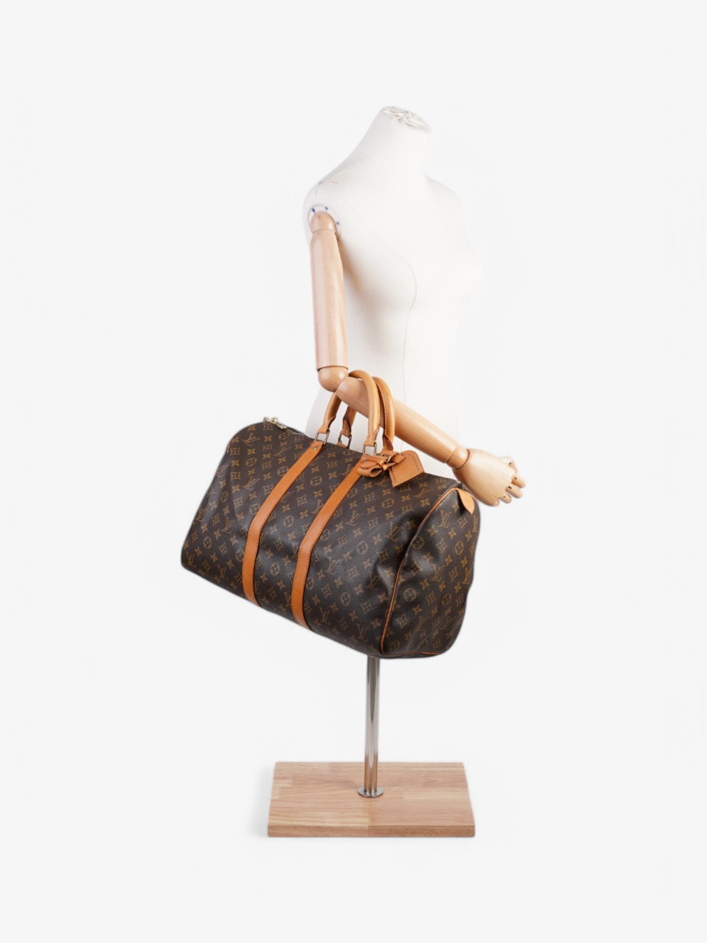 Louis Vuitton Keepall Coated 45 Monogram Canvas Coated Canvas Apparel Canvas 180