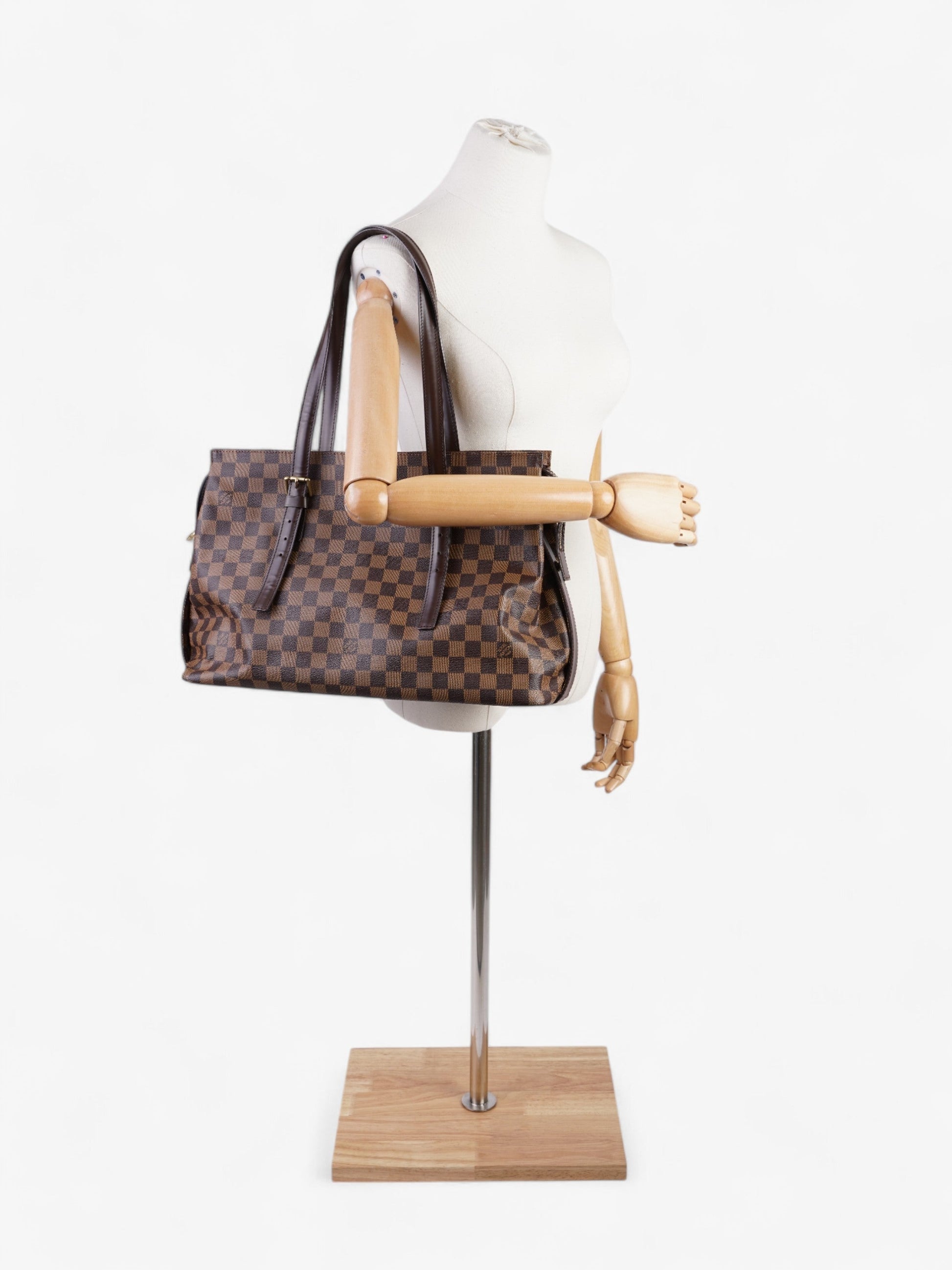 Louis Vuitton Chelsea Ebene Coated Monogram Damier Canvas Coated Canvas Apparel