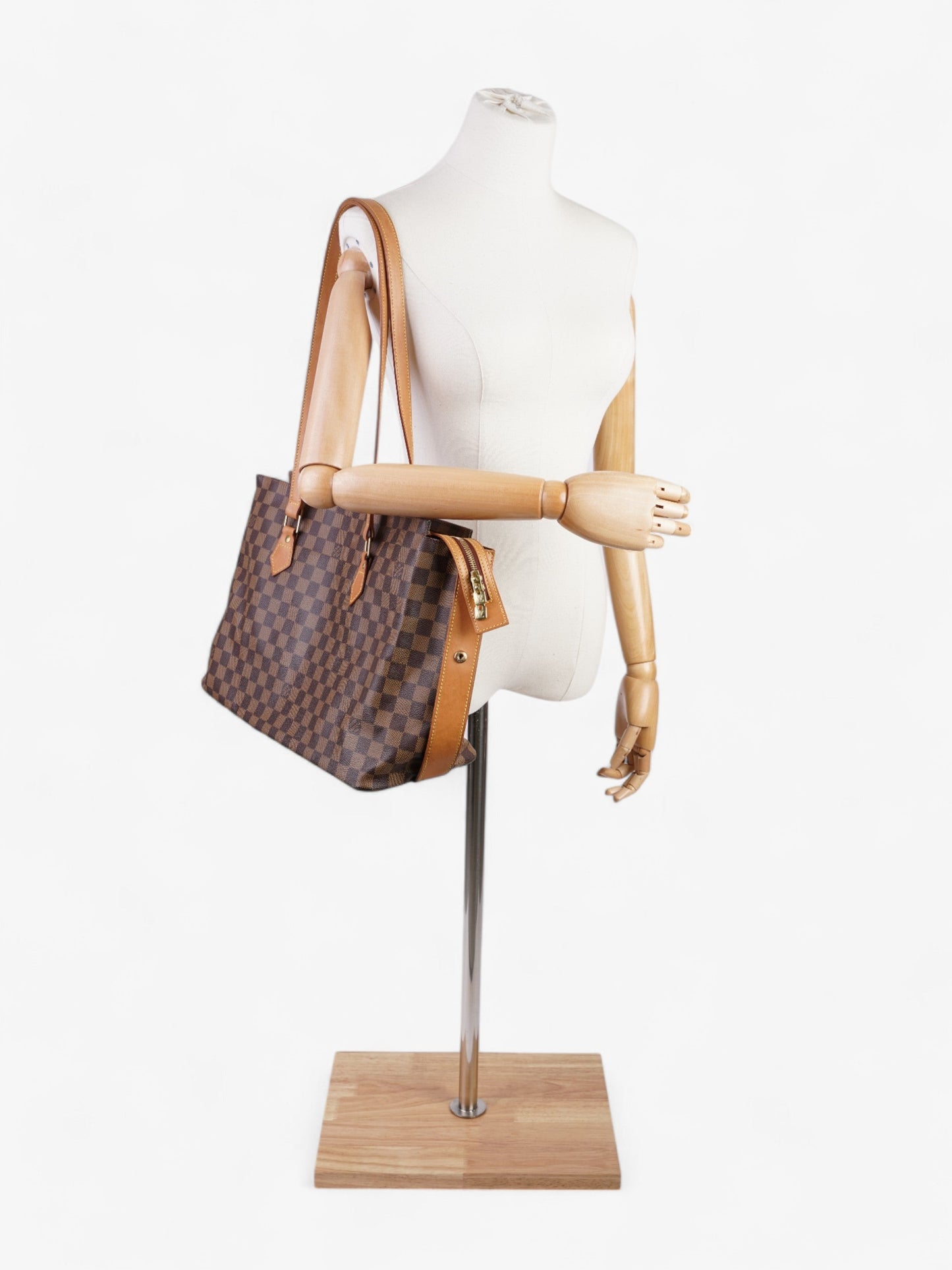 Louis Vuitton Columbine Ebene Coated Damier Canvas Coated Canvas Apparel