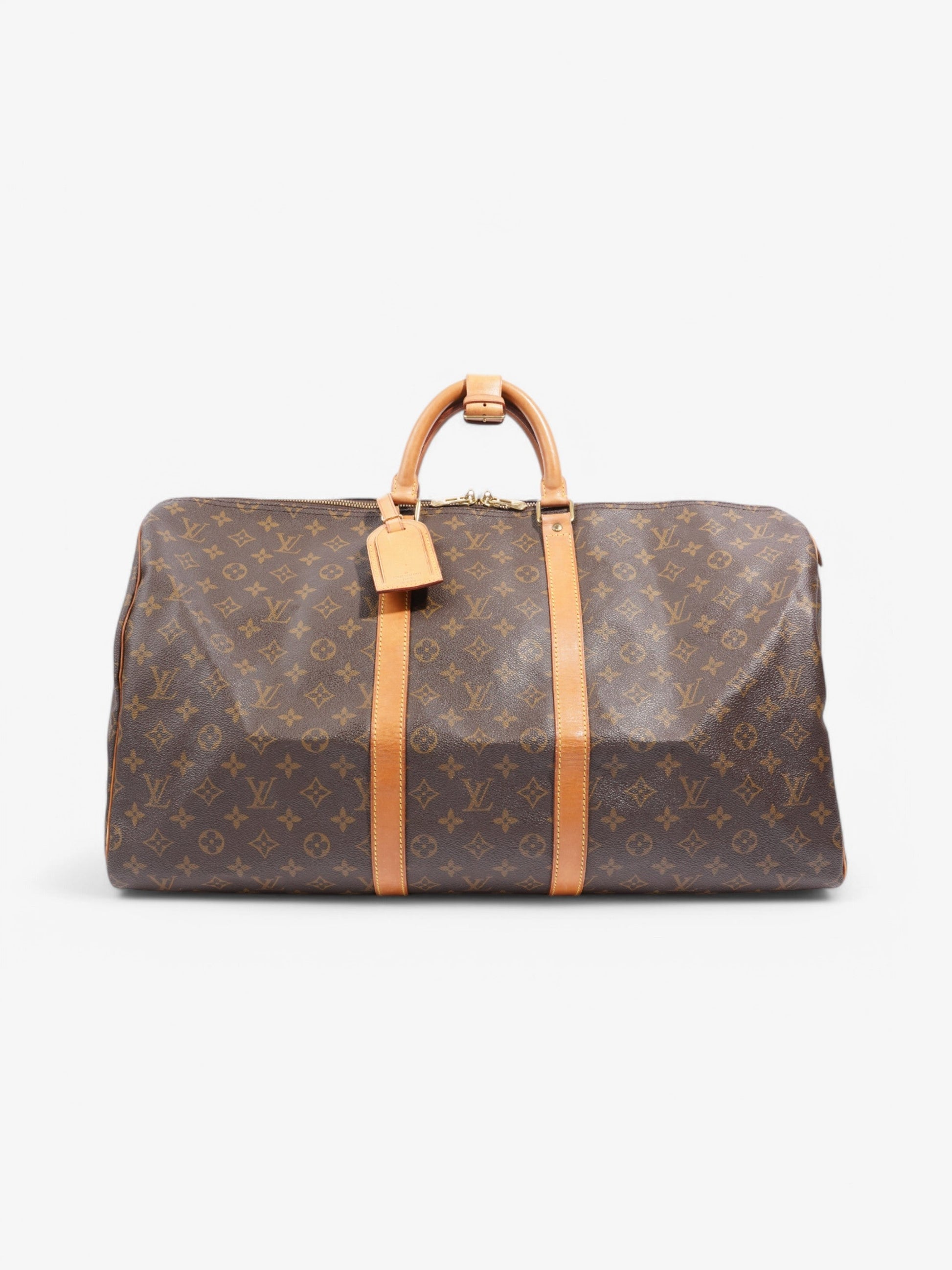 Louis Vuitton Keepall Coated 55 Monogram Canvas Coated Canvas Apparel Canvas 184