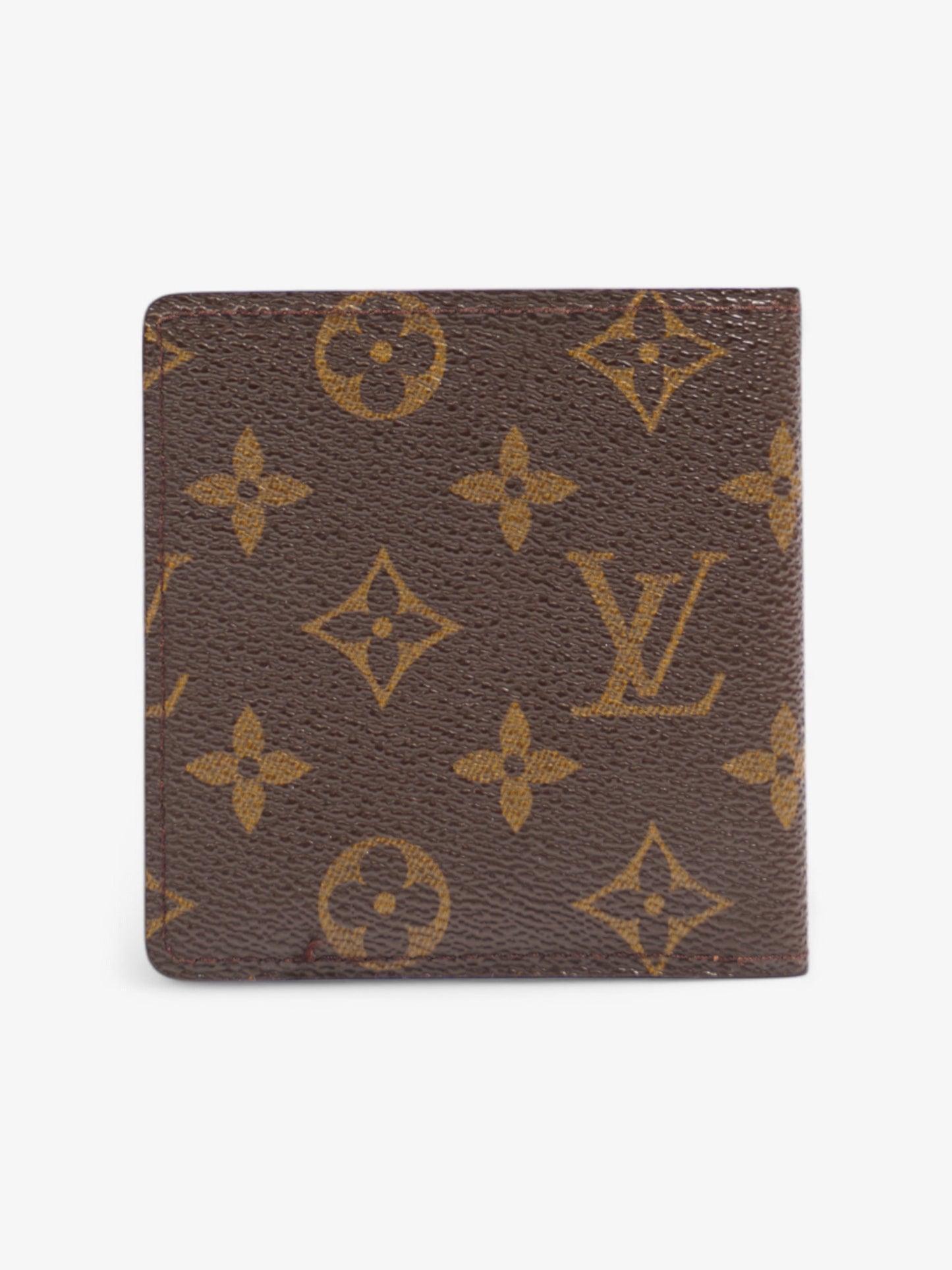 Louis Vuitton Bifold Coated Monogram Canvas Coated Canvas Wallet Case