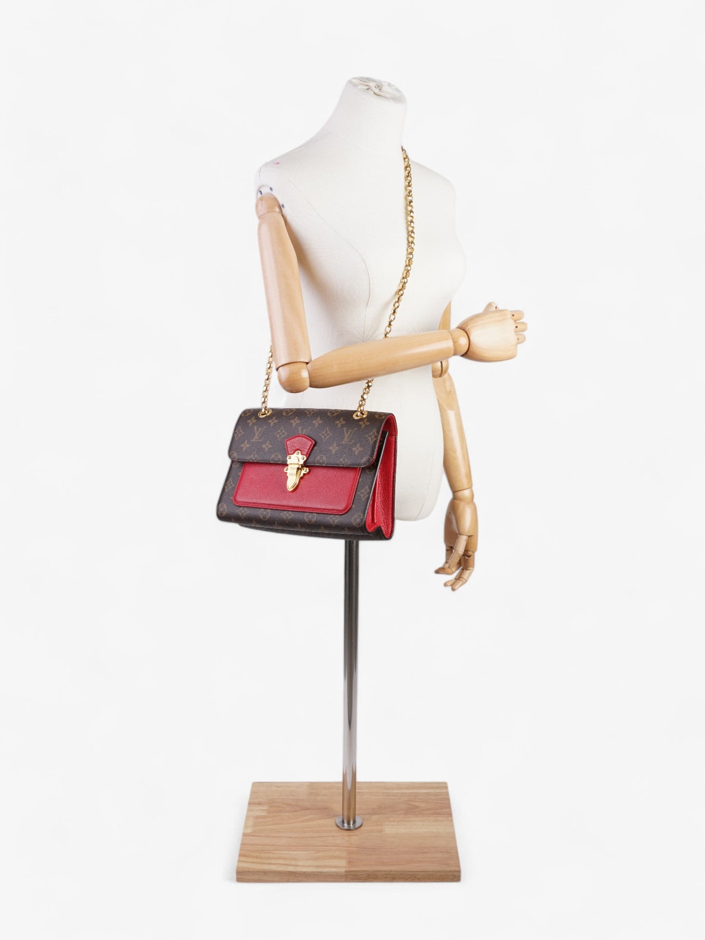 Louis Vuitton Victoire Coated Monogram Red Canvas Coated Canvas Apparel