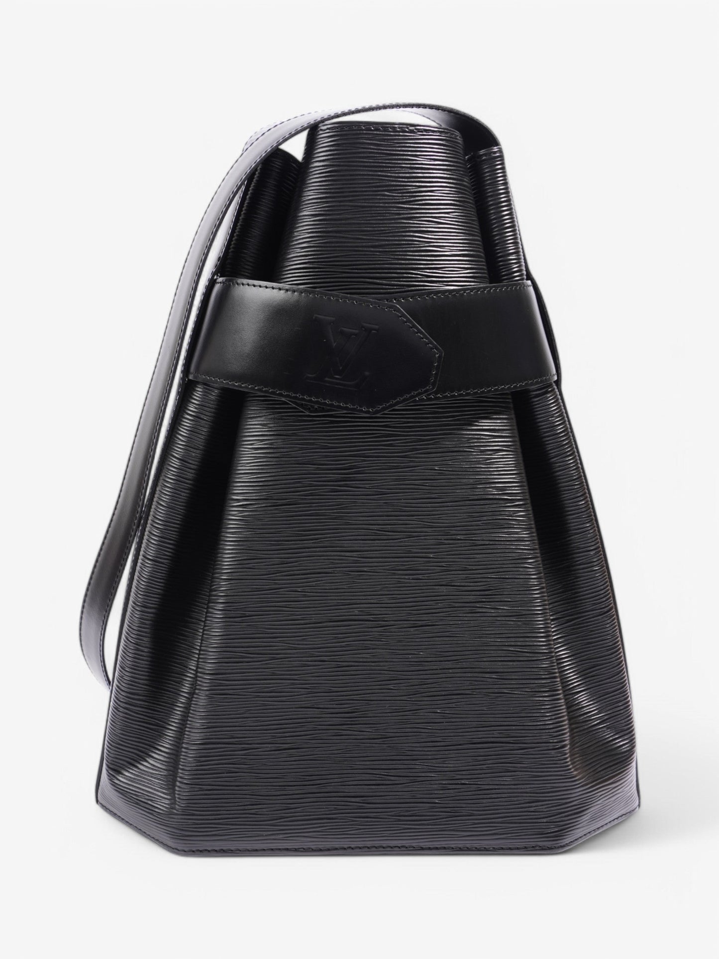 Louis Vuitton Sac de Paul Calfskin Black GM Leather Epi Handbag