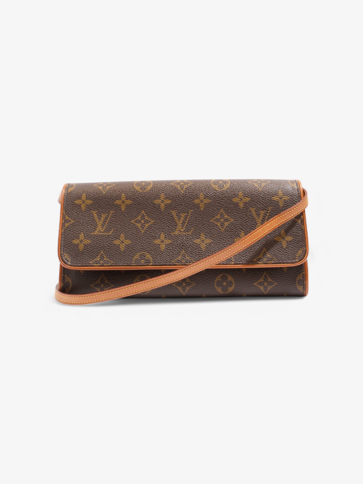 Louis Vuitton Twin Pochette Coated Monogram GM Canvas Coated Canvas Apparel Gm 17