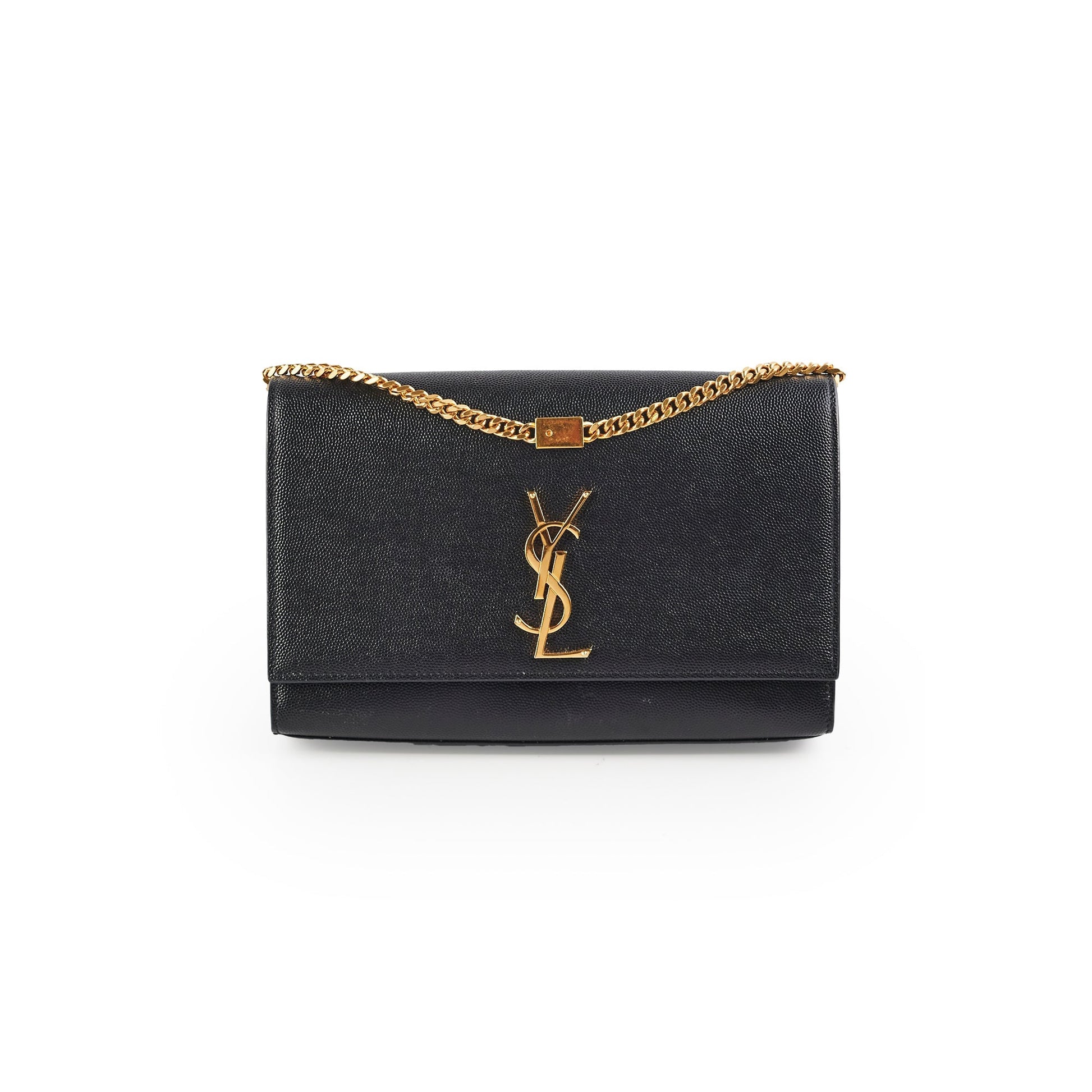 YSL Saint Laurent Kate Crossbody Bag Black Medium Kate Medium Black