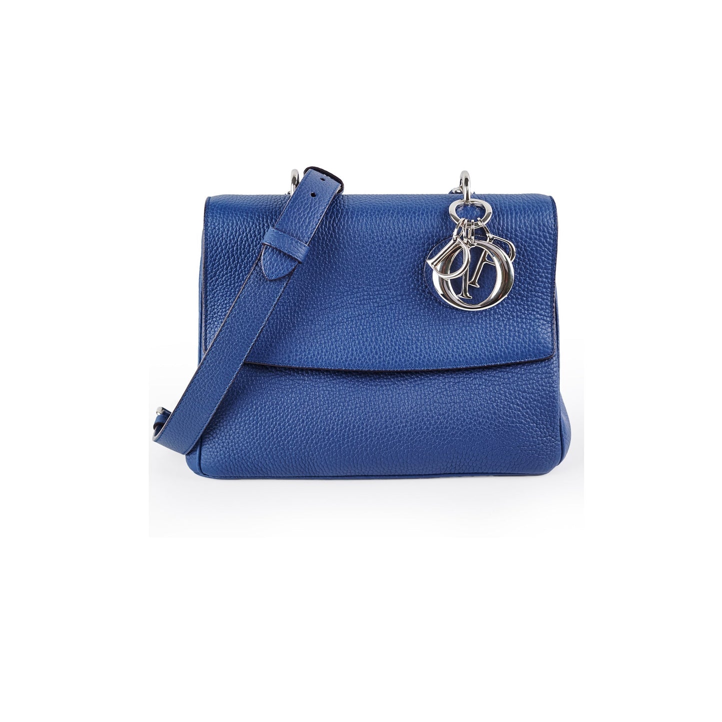 Dior Christian Be Bag Blue Flap Crossbody Bag