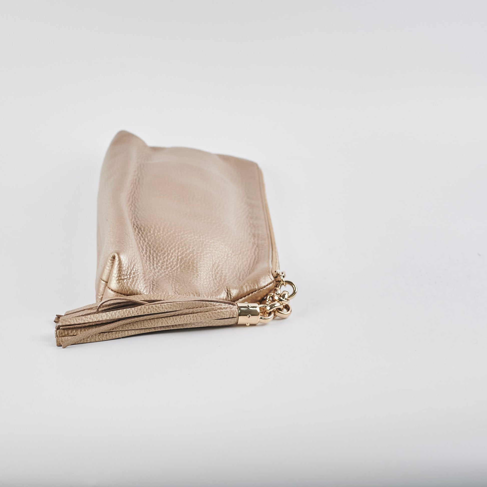 Gucci Metallic Clutch Gold Clutch Bag