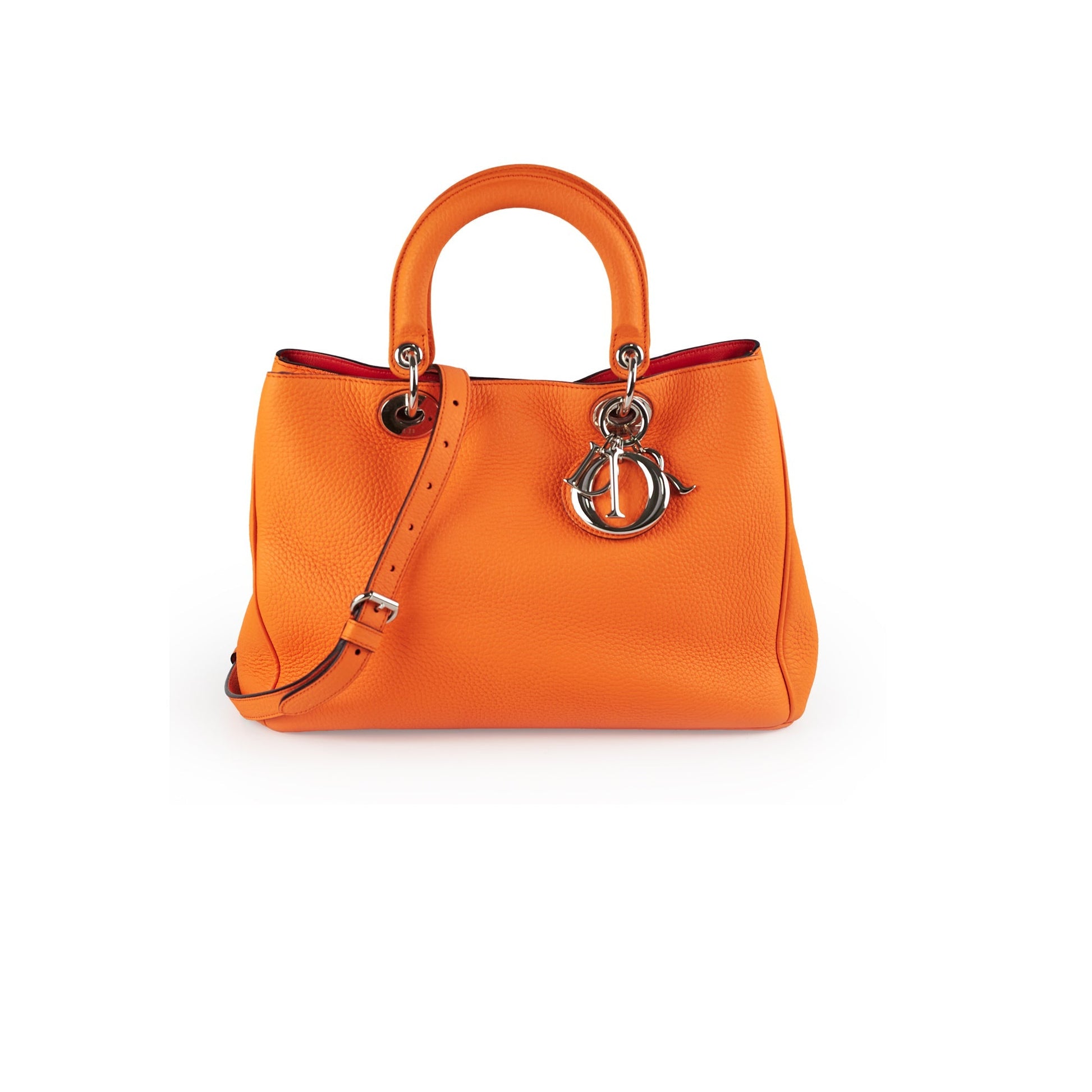 Dior issimo Tote Orange Shoulder Bag