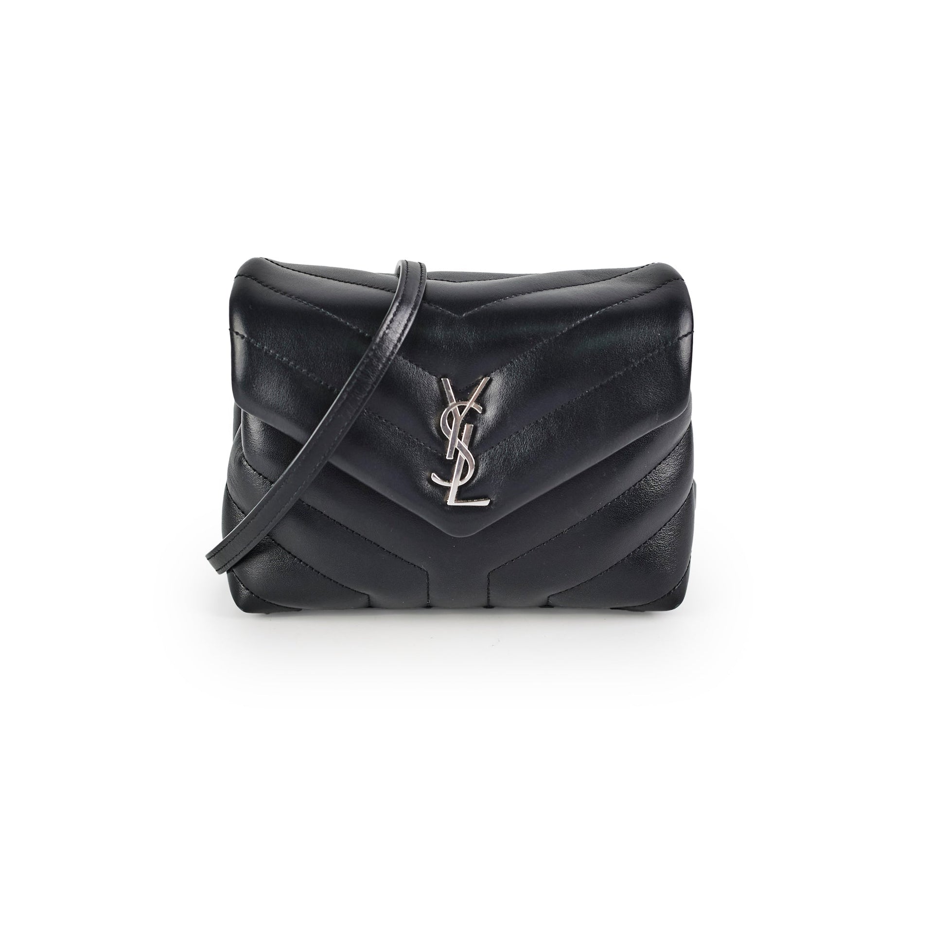 YSL Saint Laurent Lou Lou Crossbody Bag Black Toy 5