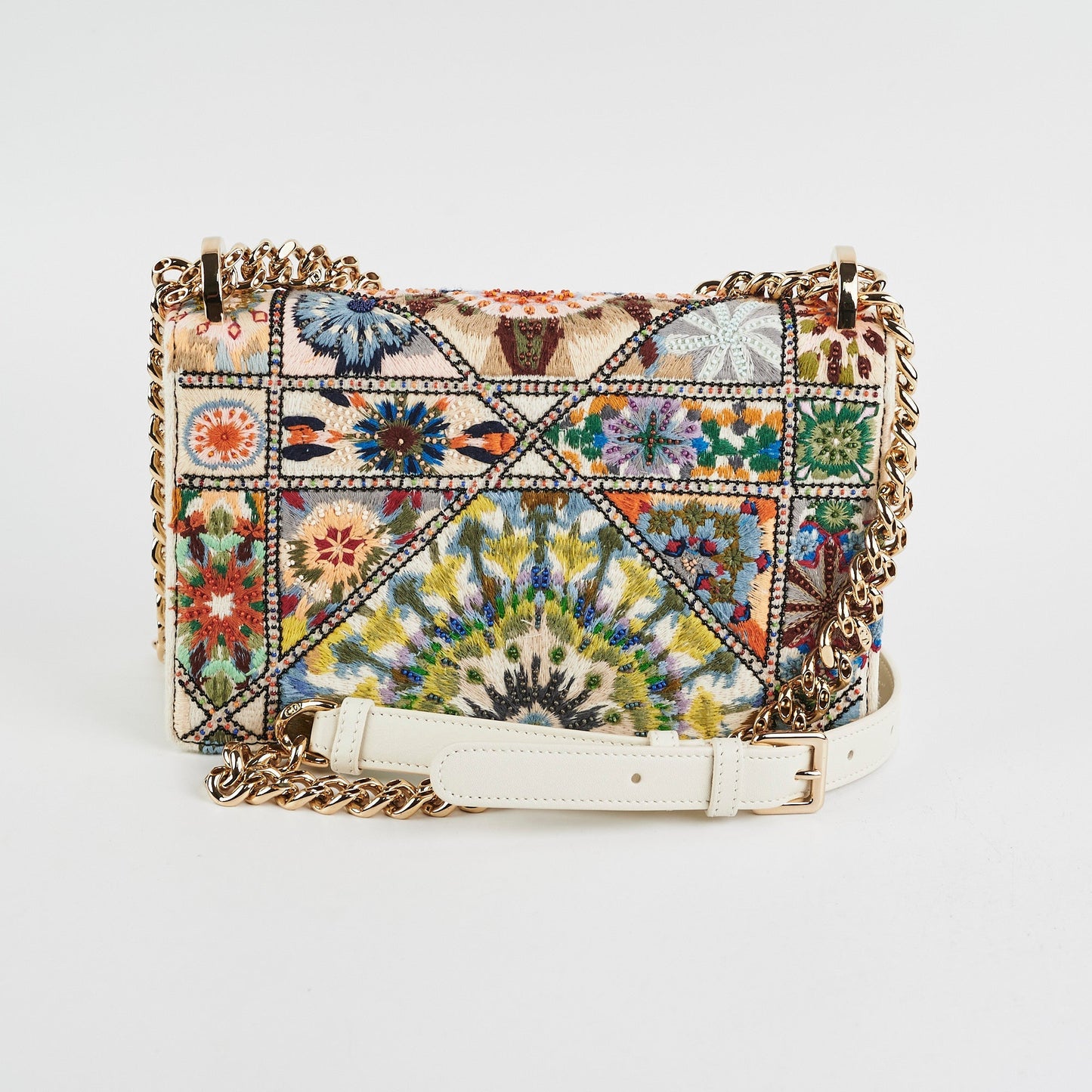 Dior Christian ama Crossbody Bag Small Embroidered