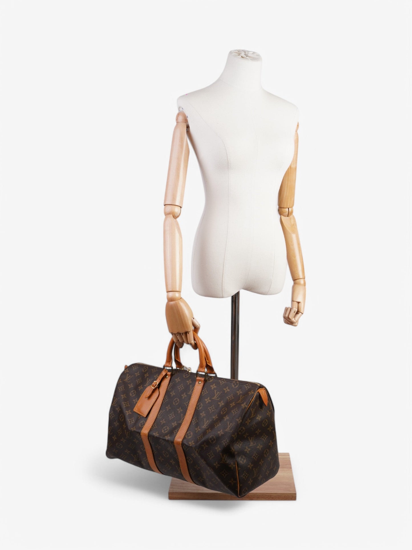 Louis Vuitton Keepall Coated 45 Monogram Canvas Coated Canvas Apparel Canvas 185