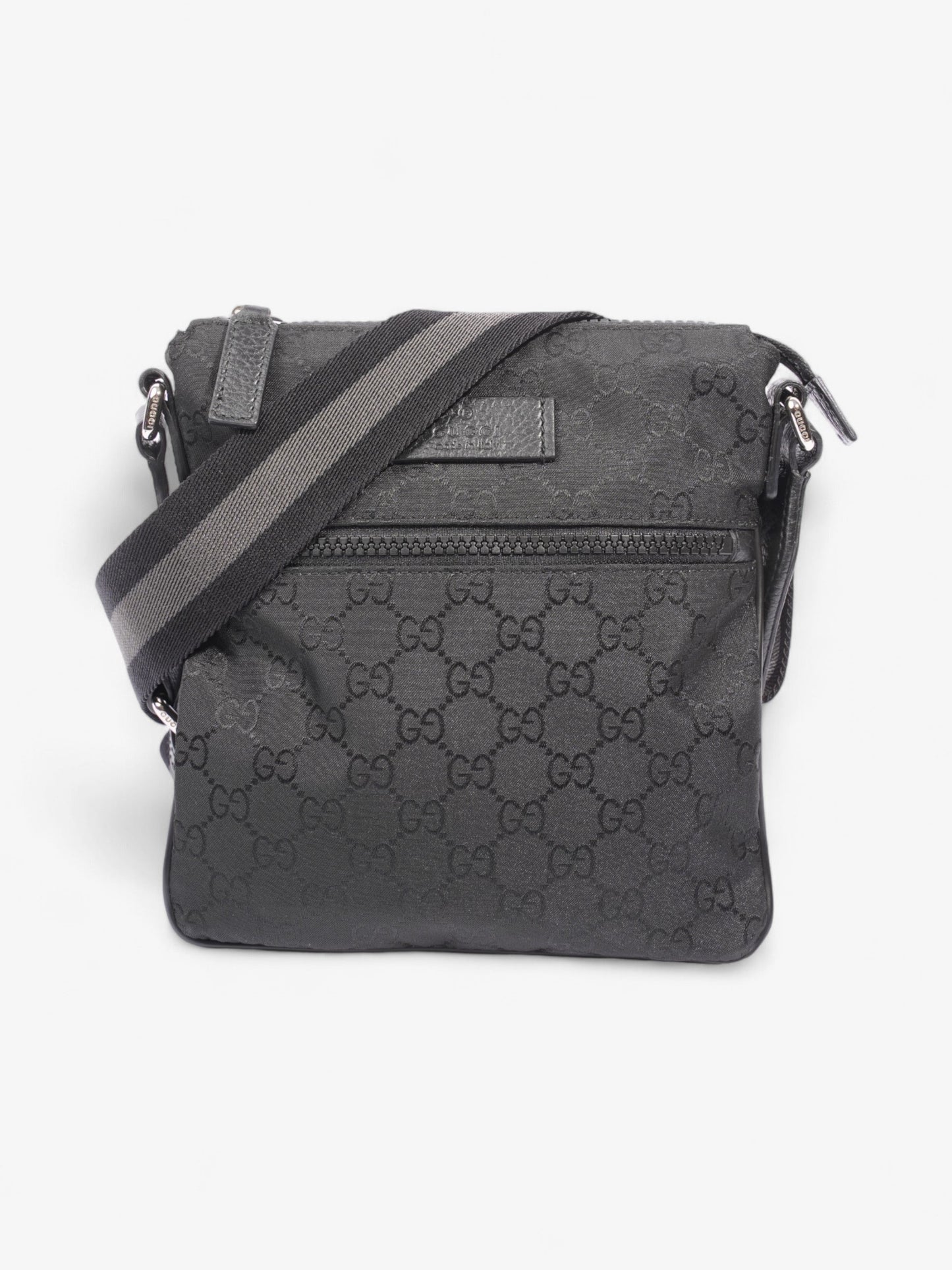 Gucci Messenger Supreme Canvas Black Crossbody Bag