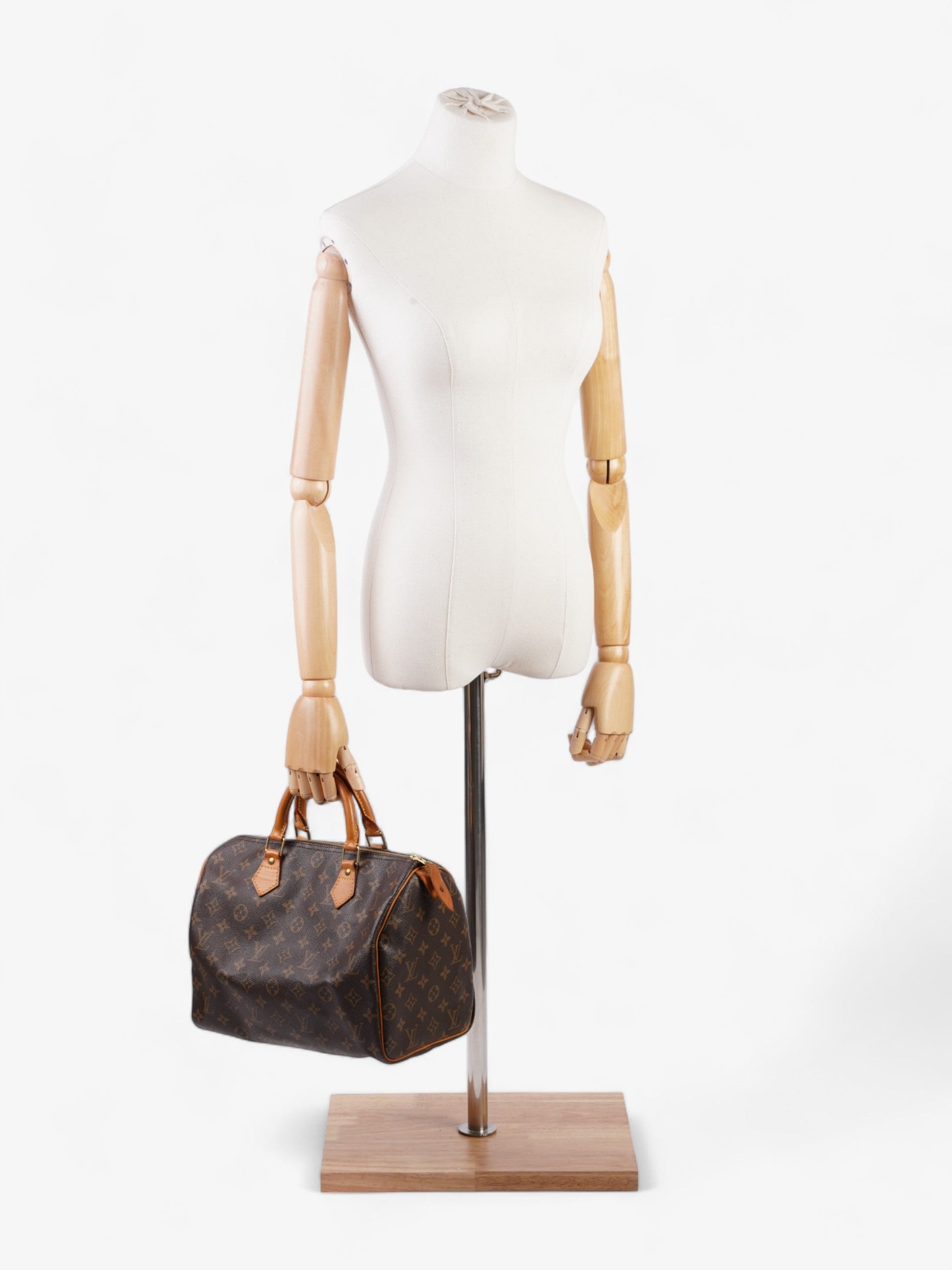 Louis Vuitton Speedy Coated 30 Monogram Canvas Coated Canvas Apparel Canvas 42