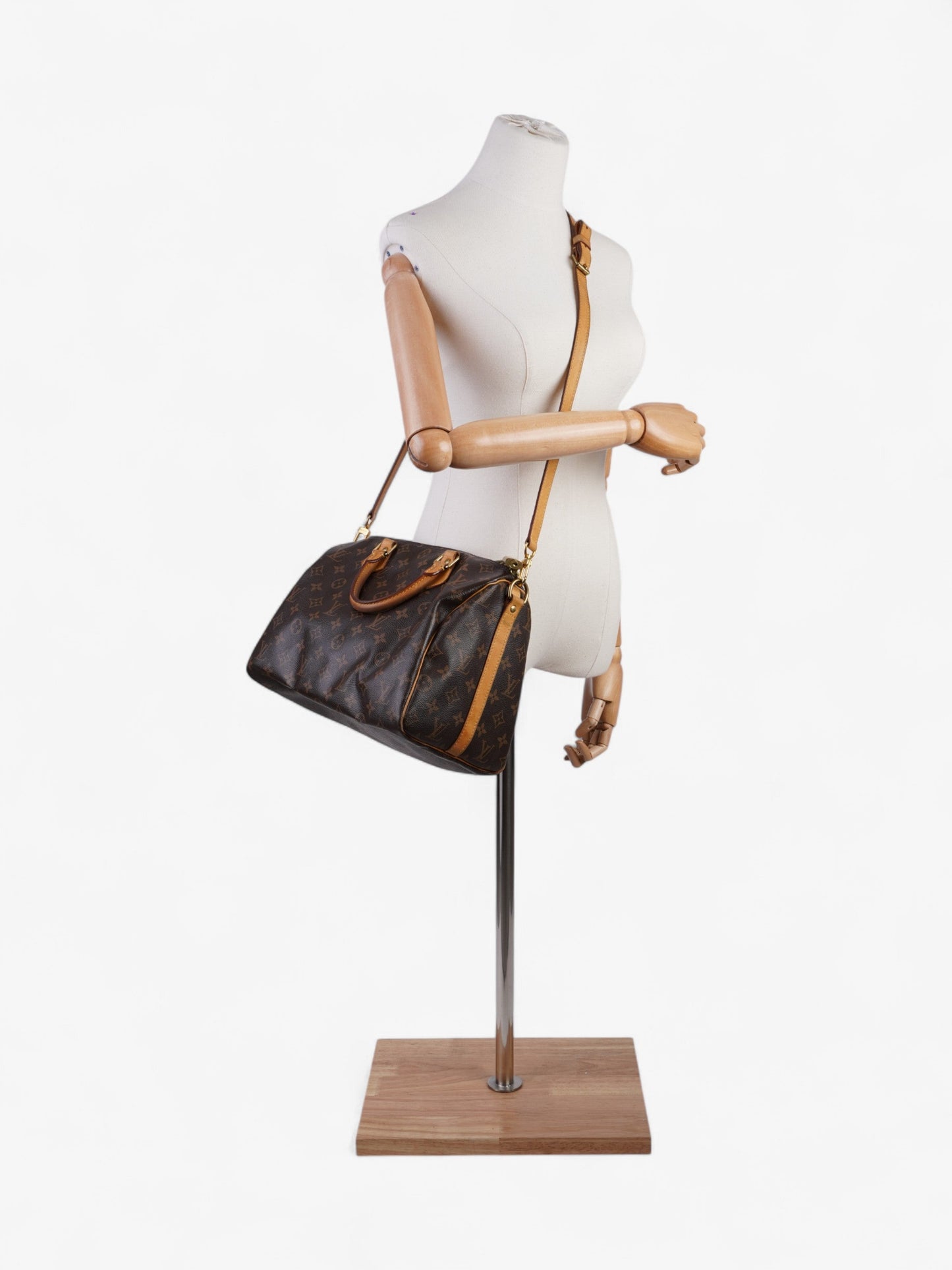 Louis Vuitton Speedy Coated 30 Monogram Canvas Coated Canvas Apparel Canvas 229
