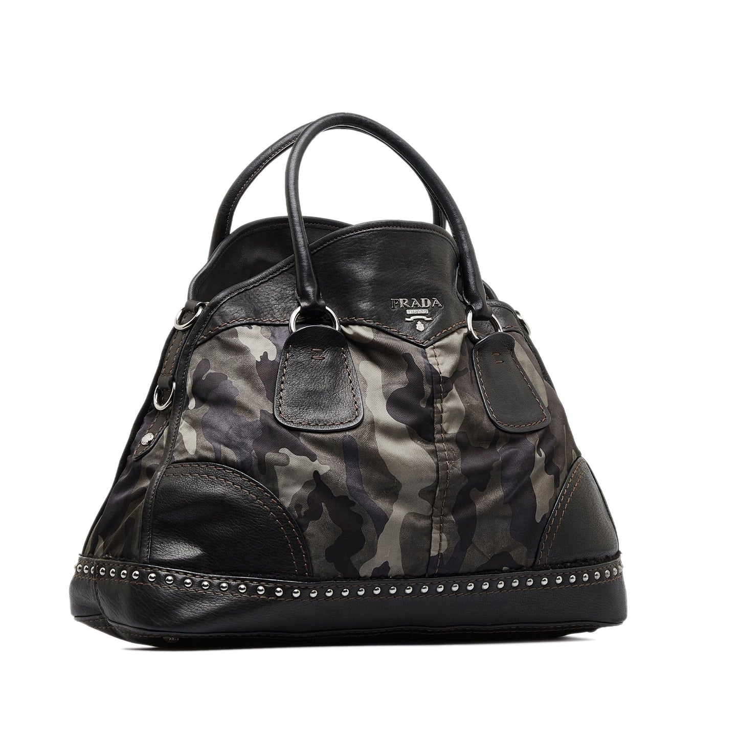 Prada Tessuto Camouflage Satchel Satchel Bag