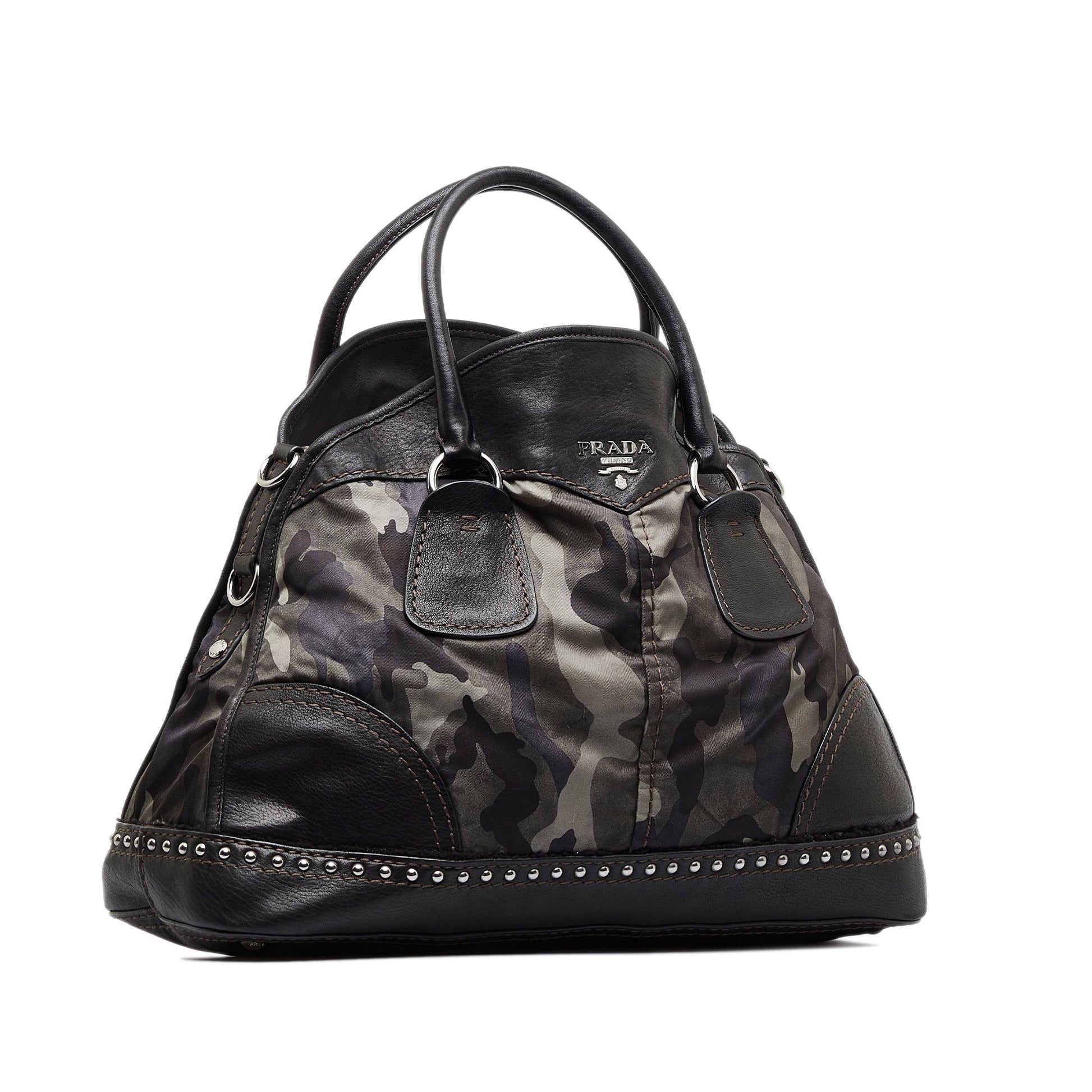 Prada Tessuto Camouflage Satchel Satchel Bag