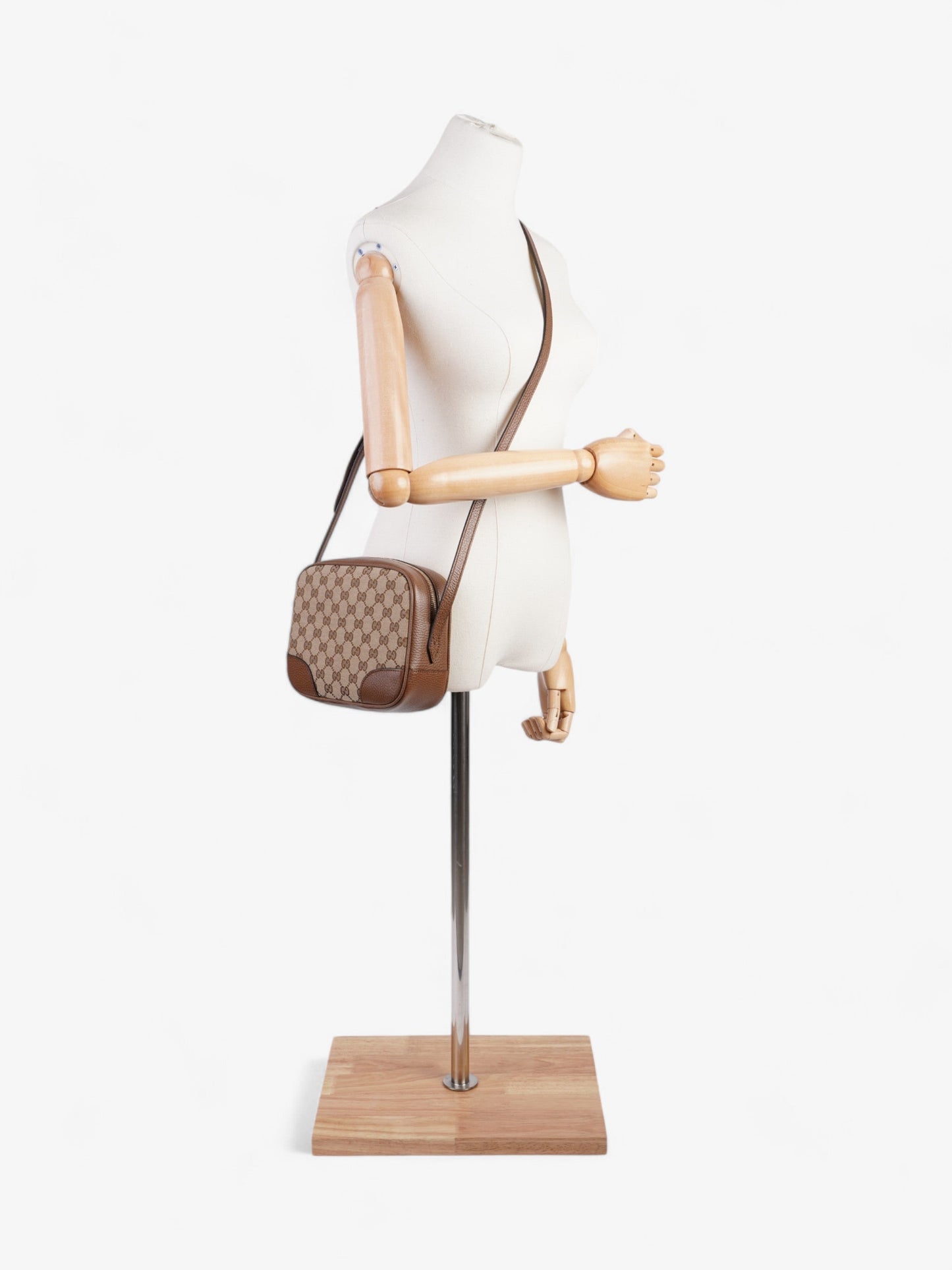 Gucci Bree Supreme Crossbody Bag Canvas Brown Canvas 1