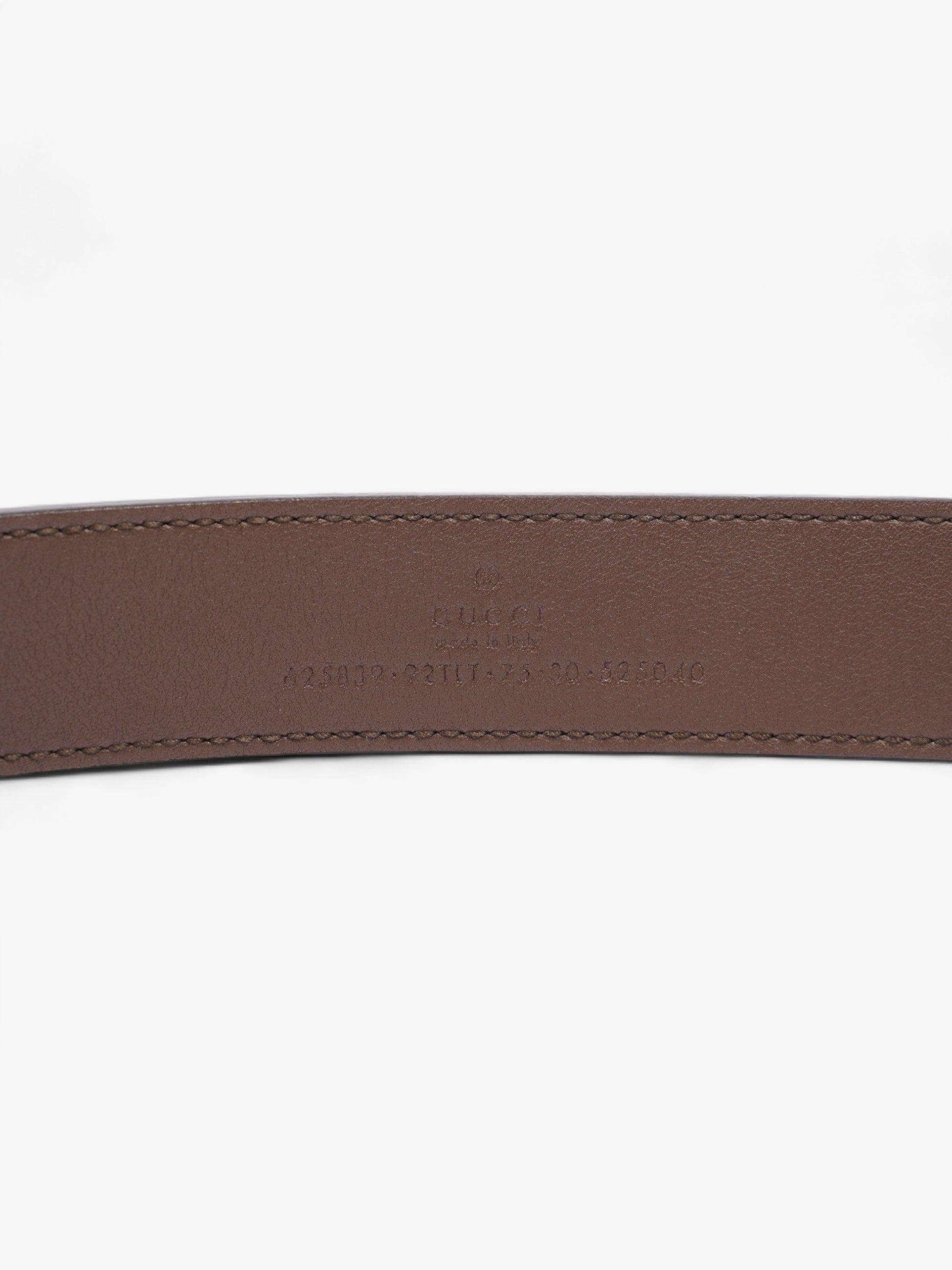 Gucci Marmont Thin Belt Supreme Handbag Leather Brown Accessory