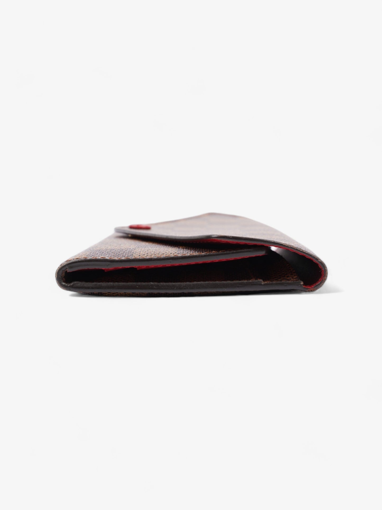 Louis Vuitton Josephine Ebene Coated Damier Canvas Coated Canvas Red Apparel