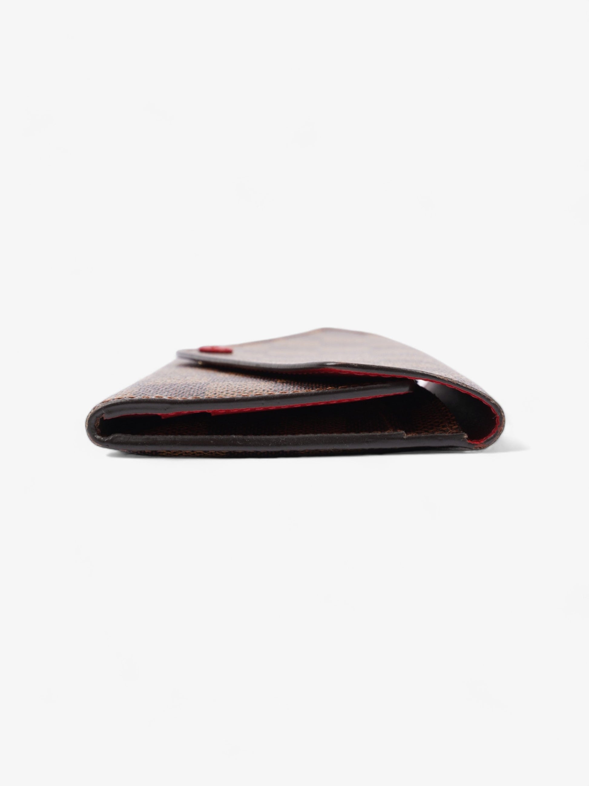 Louis Vuitton Josephine Ebene Coated Damier Canvas Coated Canvas Red Apparel