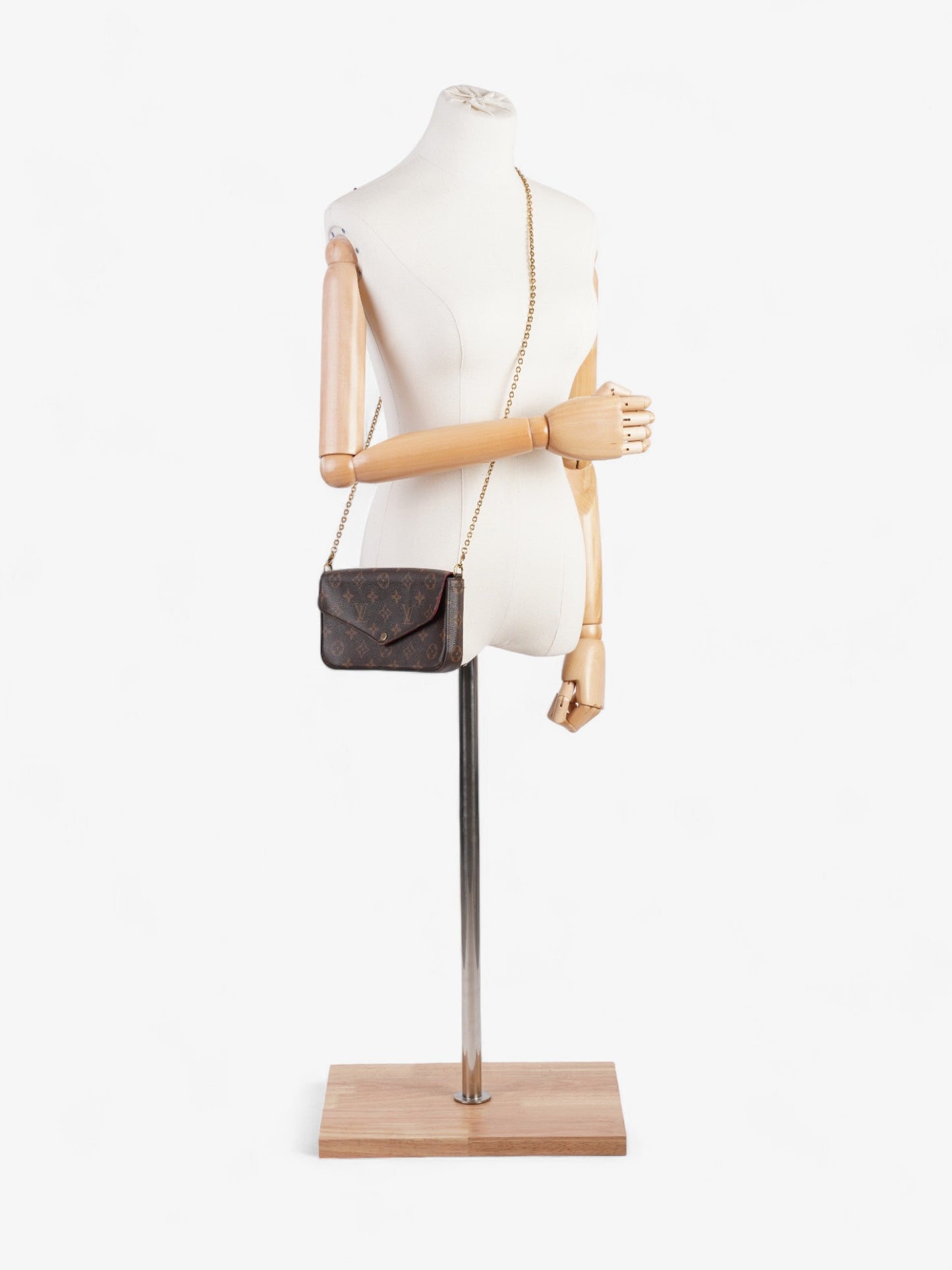 Louis Vuitton Pochette Felicie Monogram Clutch Bag N A