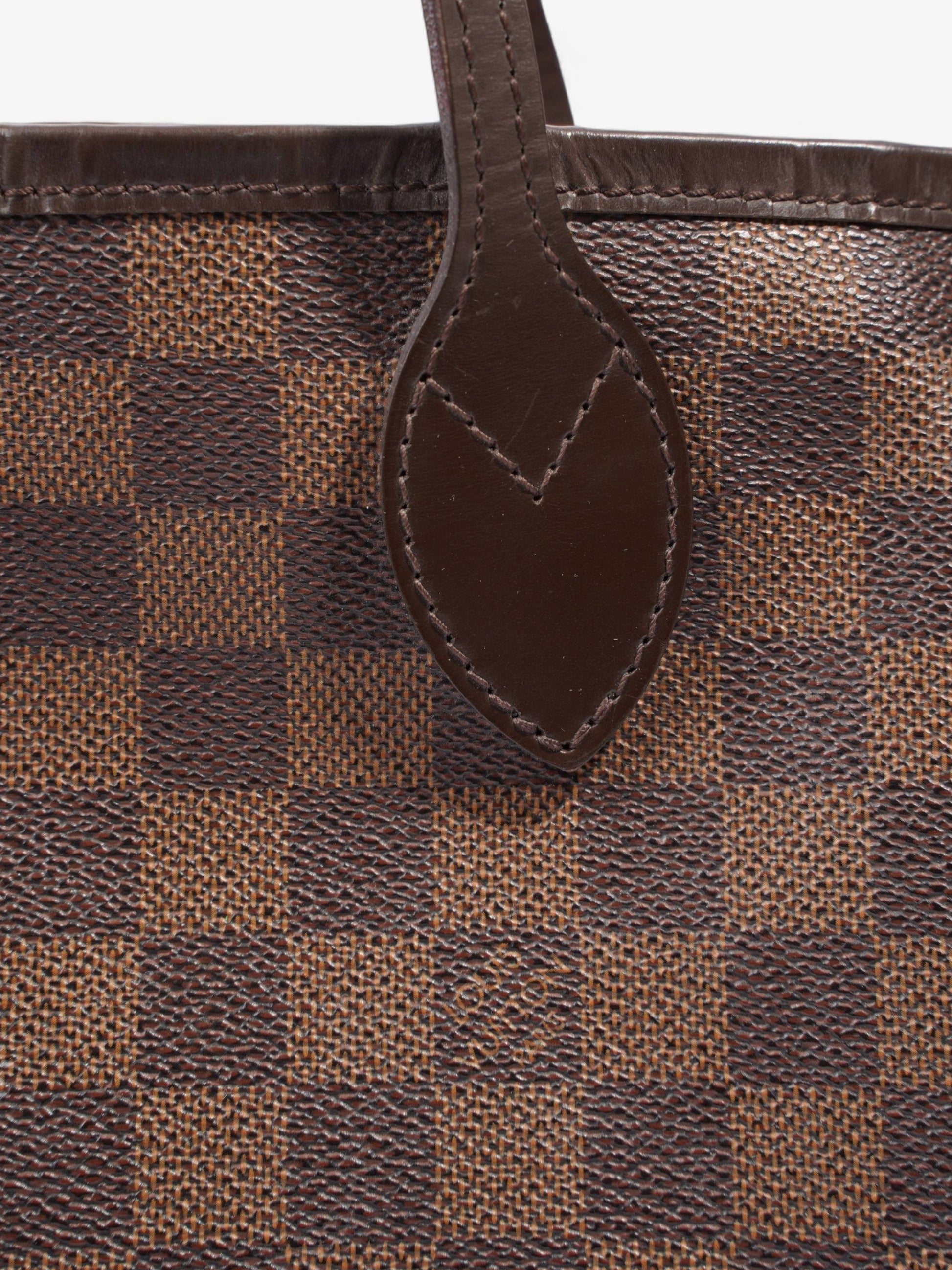 Louis Vuitton Neverfull Ebene Coated GM Damier Canvas Coated Canvas Apparel Gm 2