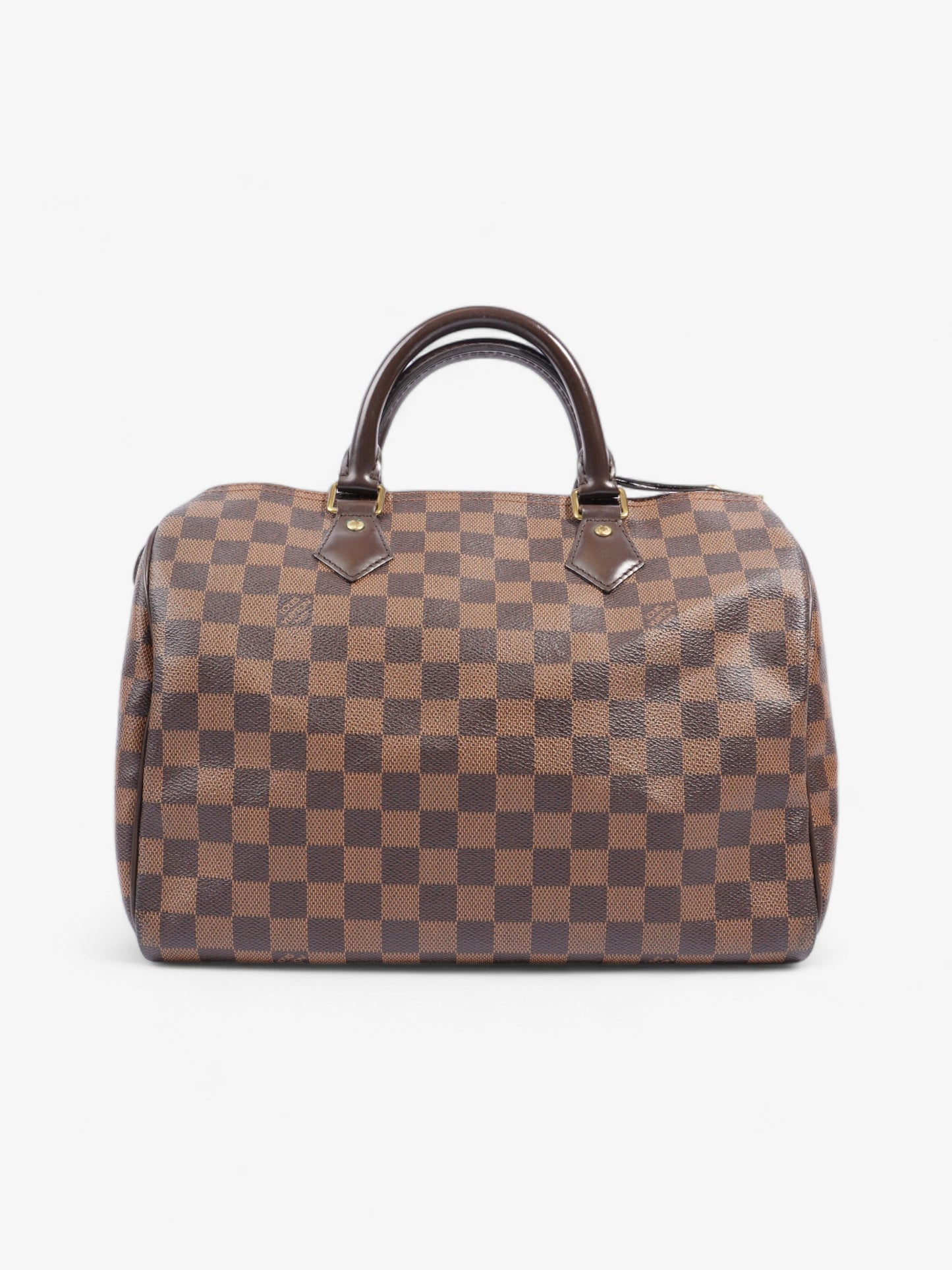 Louis Vuitton Speedy Ebene Coated 30 Canvas Coated Canvas Damier Apparel Canvas 30