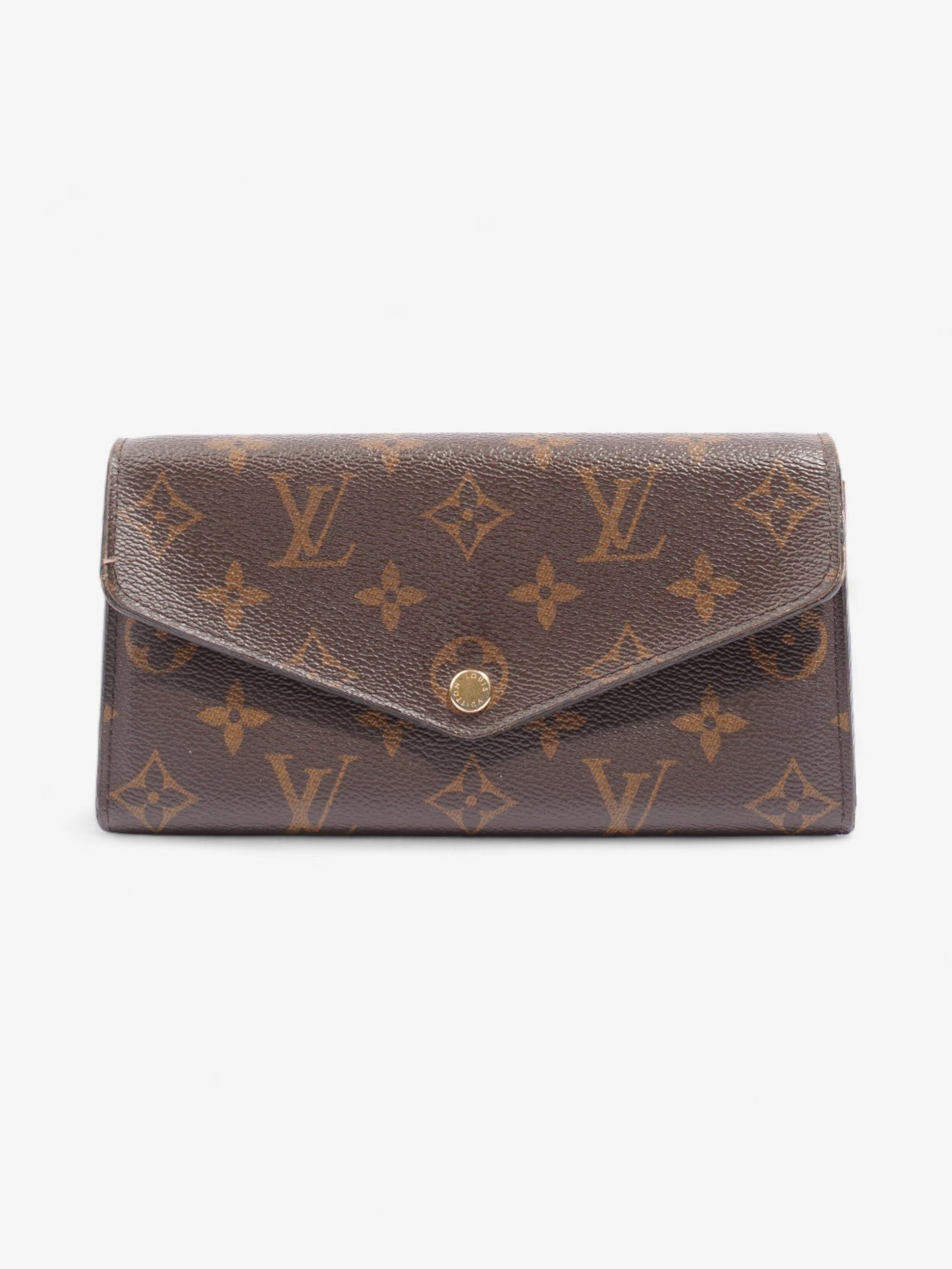 Louis Vuitton Sarah Coated Monogram Canvas Coated Canvas Wallet Case Canvas 6