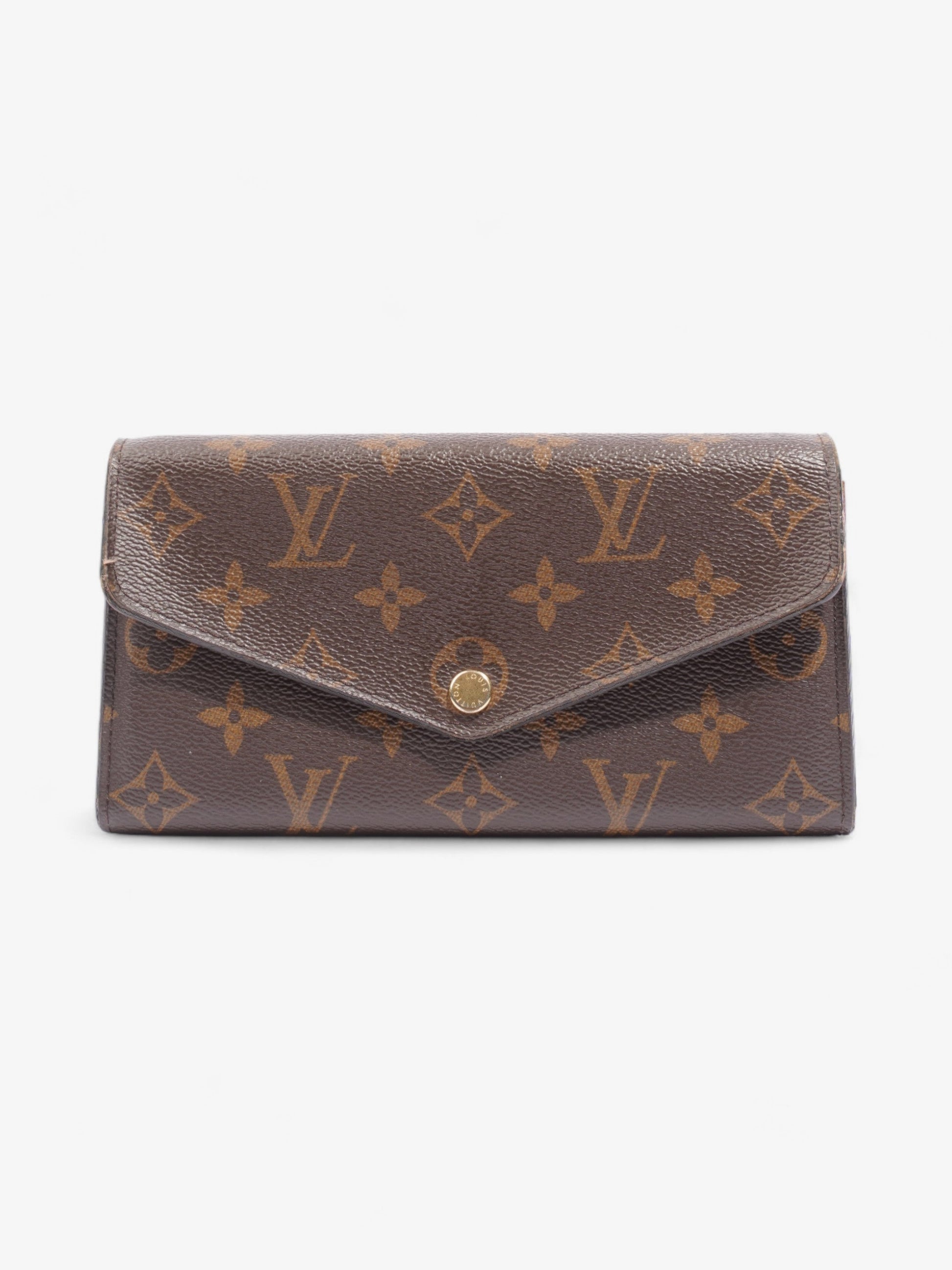 Louis Vuitton Sarah Coated Monogram Canvas Coated Canvas Wallet Case Canvas 6