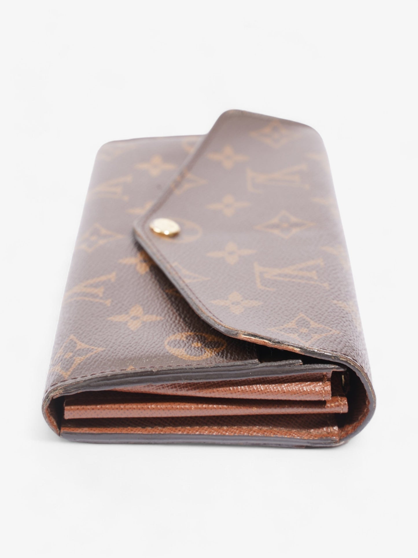 Louis Vuitton Sarah Coated Monogram Canvas Coated Canvas Wallet Case Canvas 6