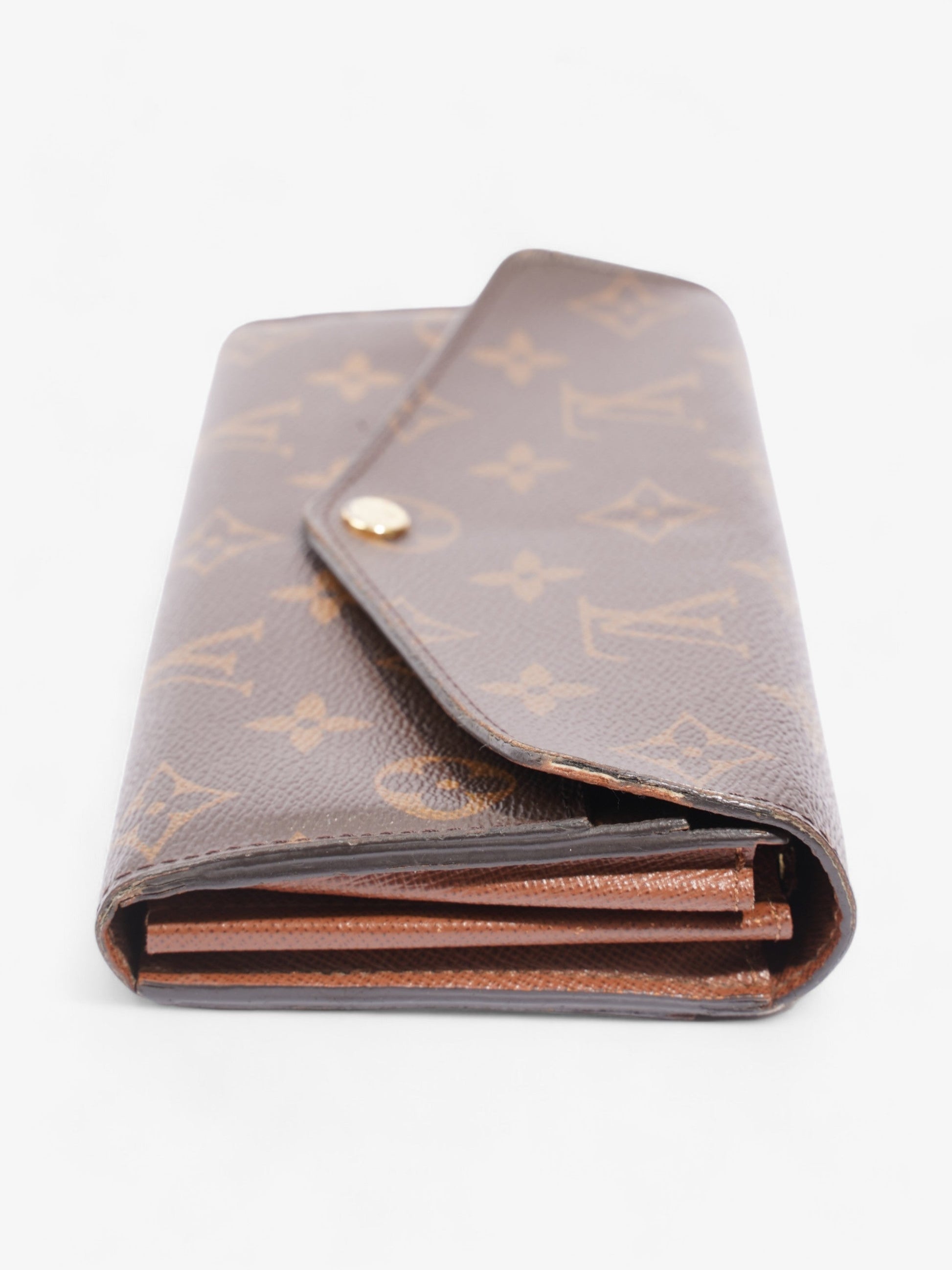 Louis Vuitton Sarah Coated Monogram Canvas Coated Canvas Wallet Case Canvas 6