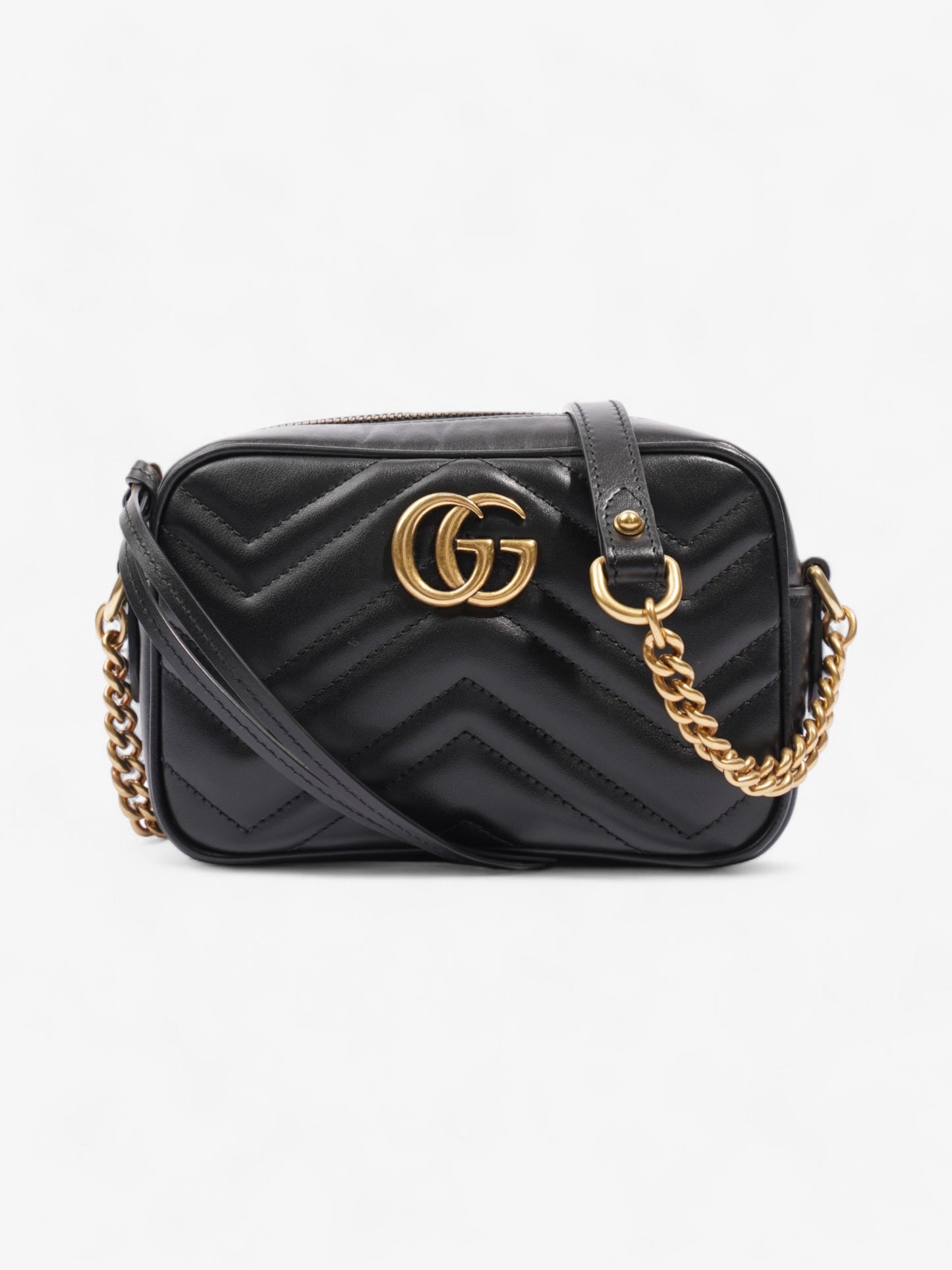 Gucci Marmont Mini Shoulder Bag Leather Matelasse Mini 3