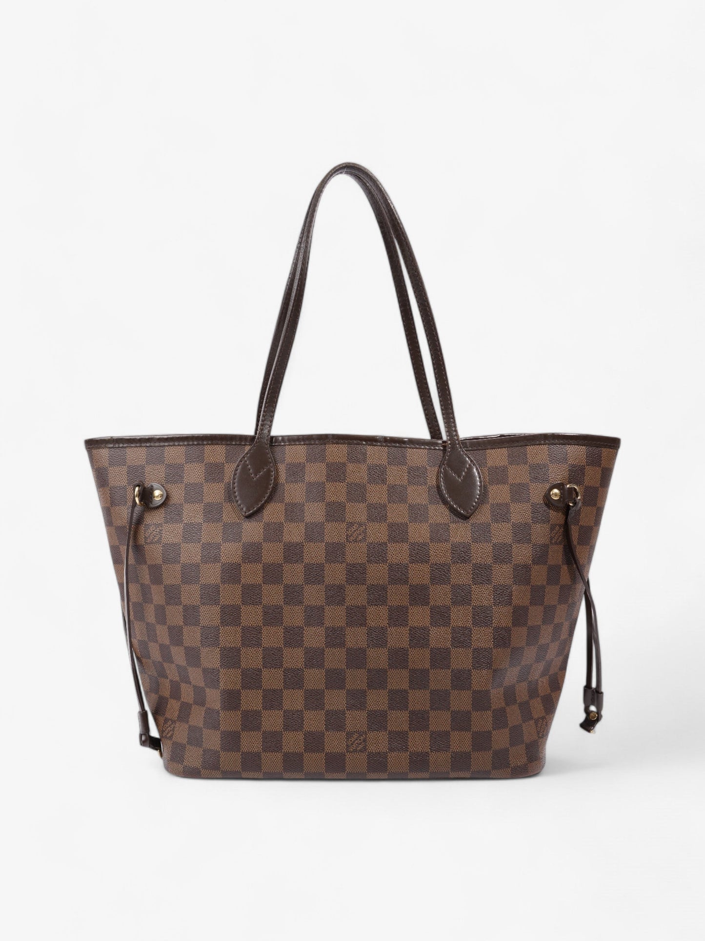 Louis Vuitton Neverfull Ebene Coated MM Damier Canvas Coated Canvas Apparel