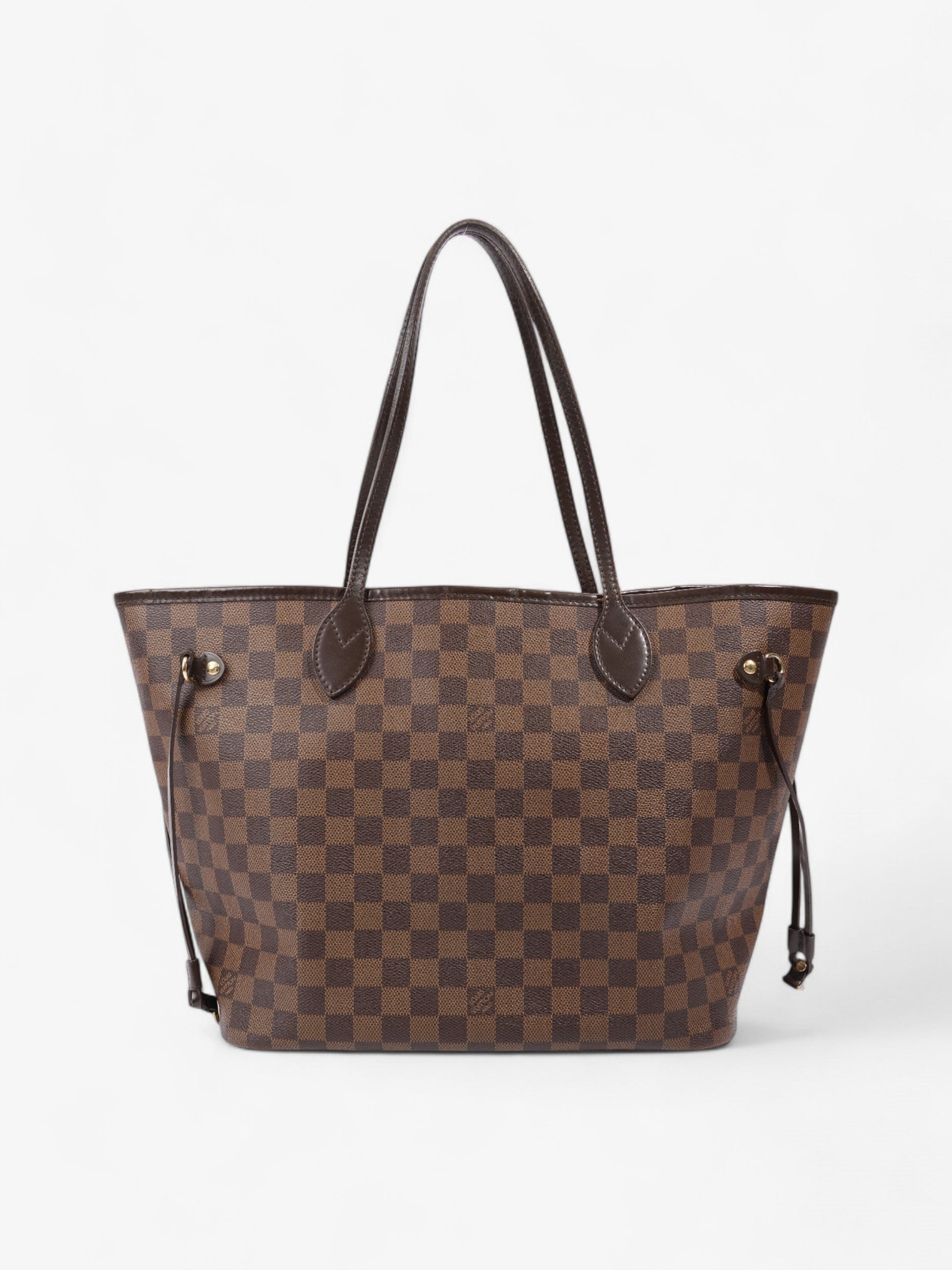 Louis Vuitton Neverfull Ebene Coated MM Damier Canvas Coated Canvas Apparel