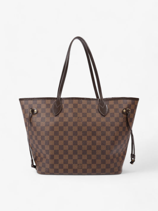 Louis Vuitton Neverfull Ebene Coated MM Damier Canvas Coated Canvas Apparel