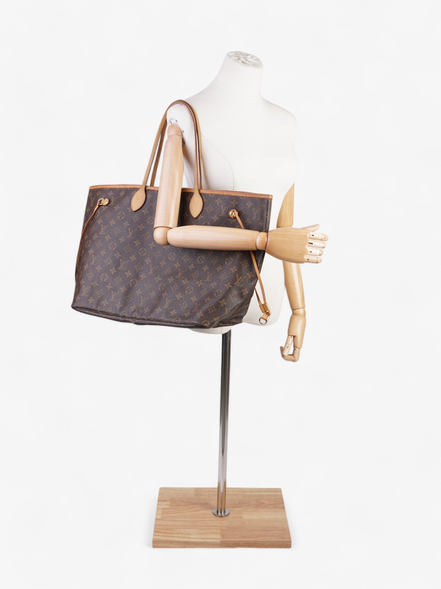 Louis Vuitton Neverfull Coated GM Monogram Damier Canvas Coated Canvas Apparel