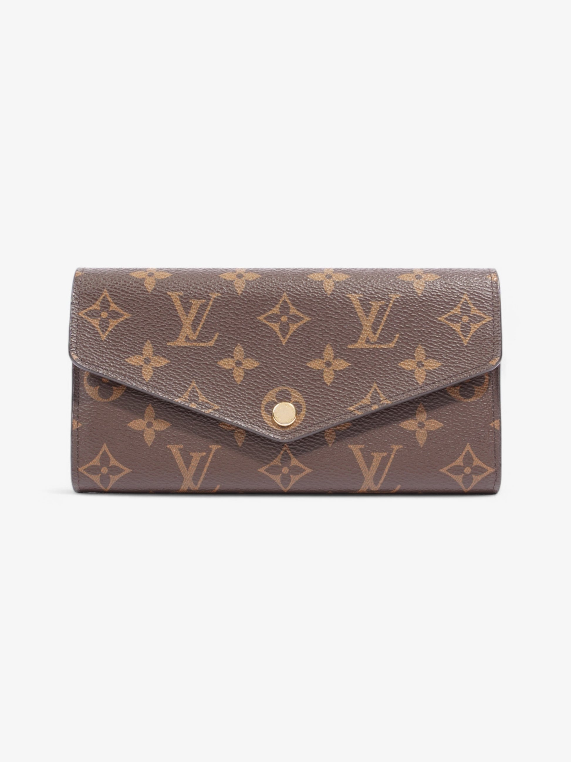 Louis Vuitton Sarah Coated Monogram Canvas Coated Canvas Wallet Case