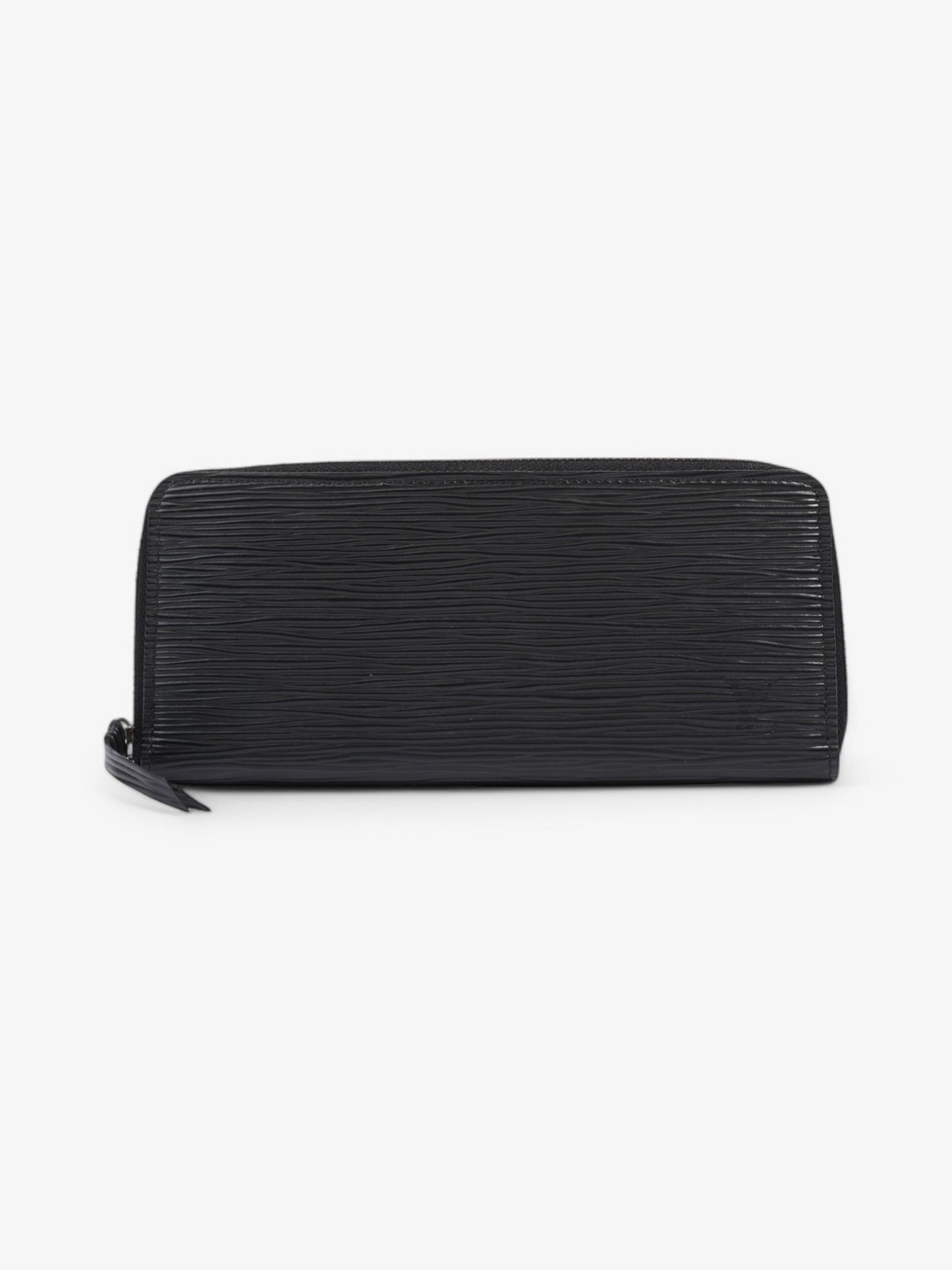 Louis Vuitton Clemence Epi Leather Black Wallet Case