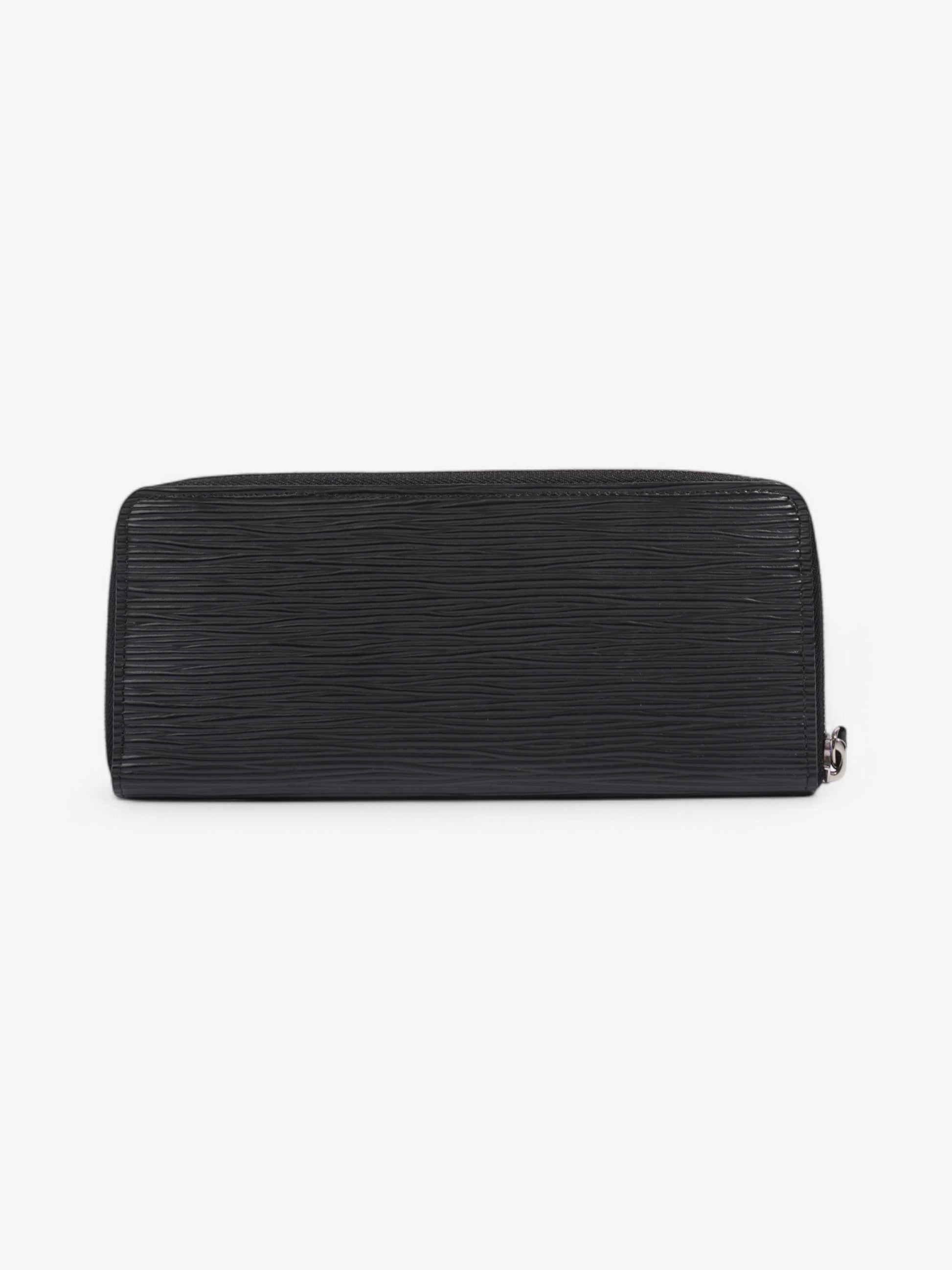 Louis Vuitton Clemence Epi Leather Black Wallet Case