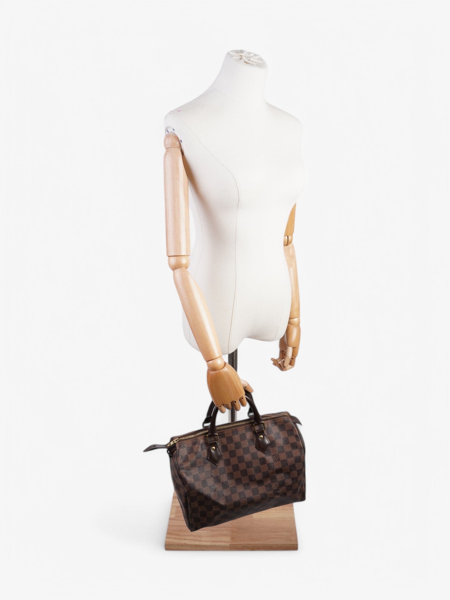 Louis Vuitton Speedy Ebene Coated 30 Canvas Coated Canvas Damier Apparel Canvas 51