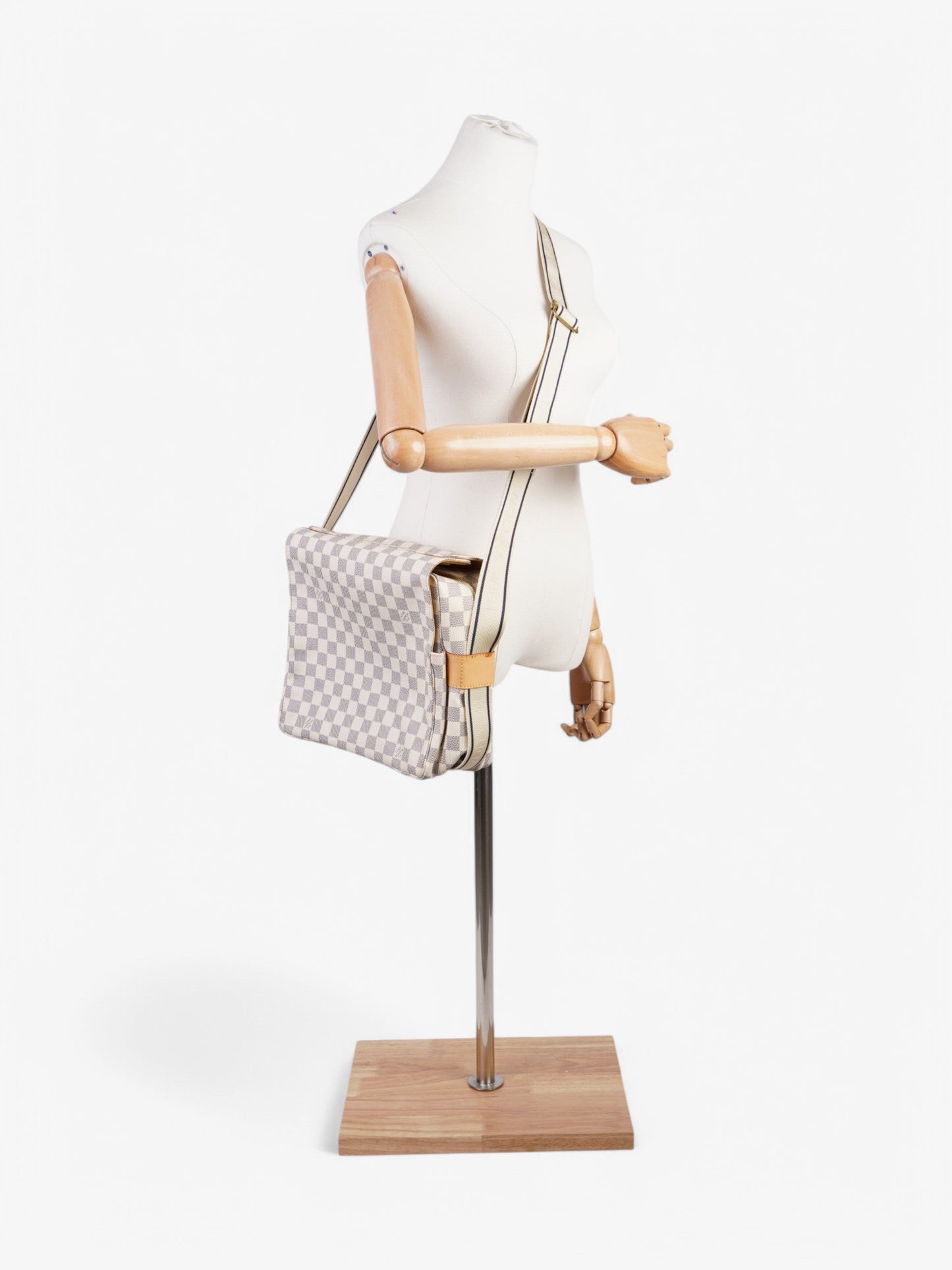 Louis Vuitton Naviglio Azur Coated Damier Canvas Coated Canvas Apparel