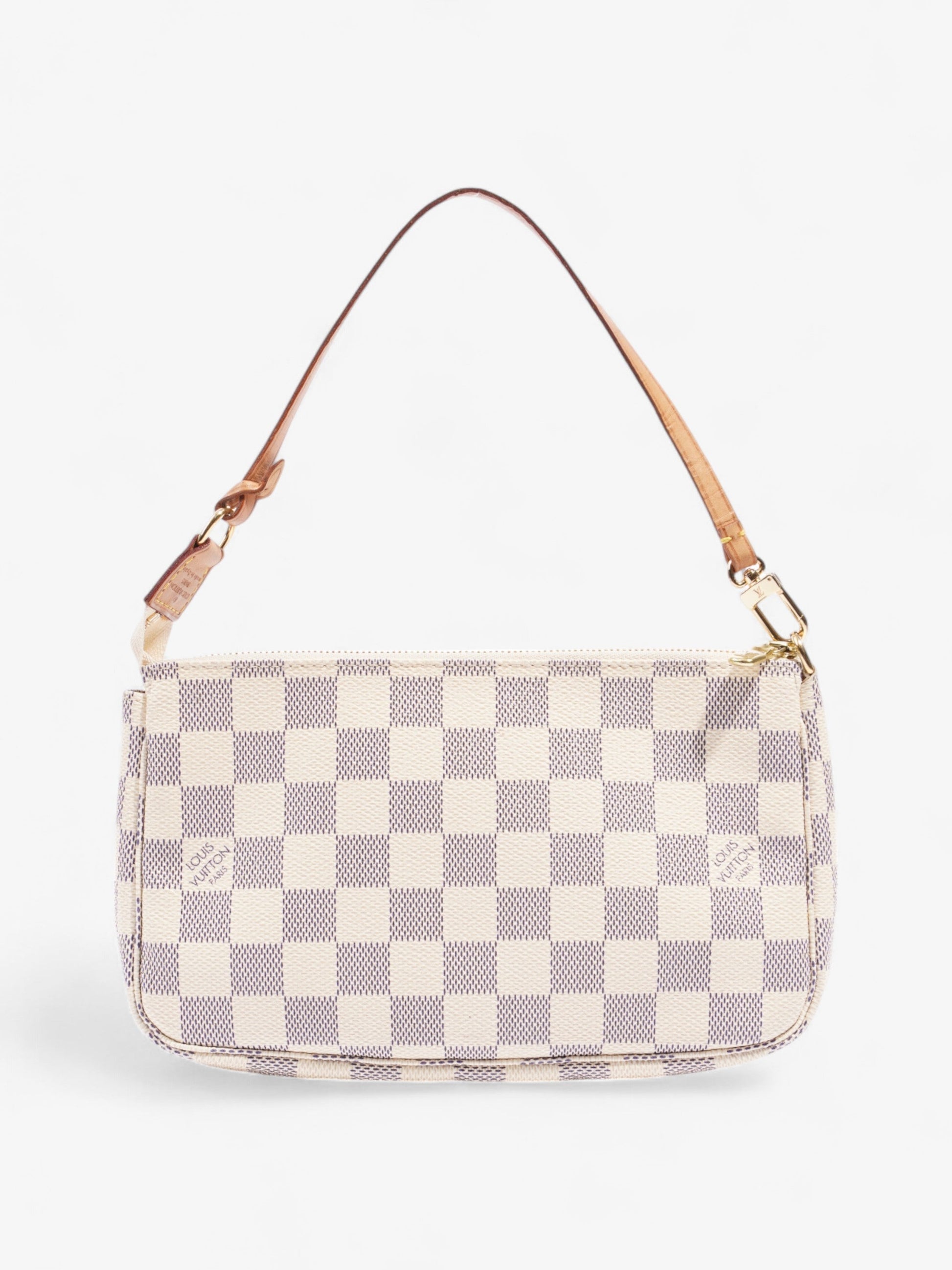 Louis Vuitton Pochette Accessoires Azur Coated Damier Canvas Coated Canvas Apparel Canvas 9