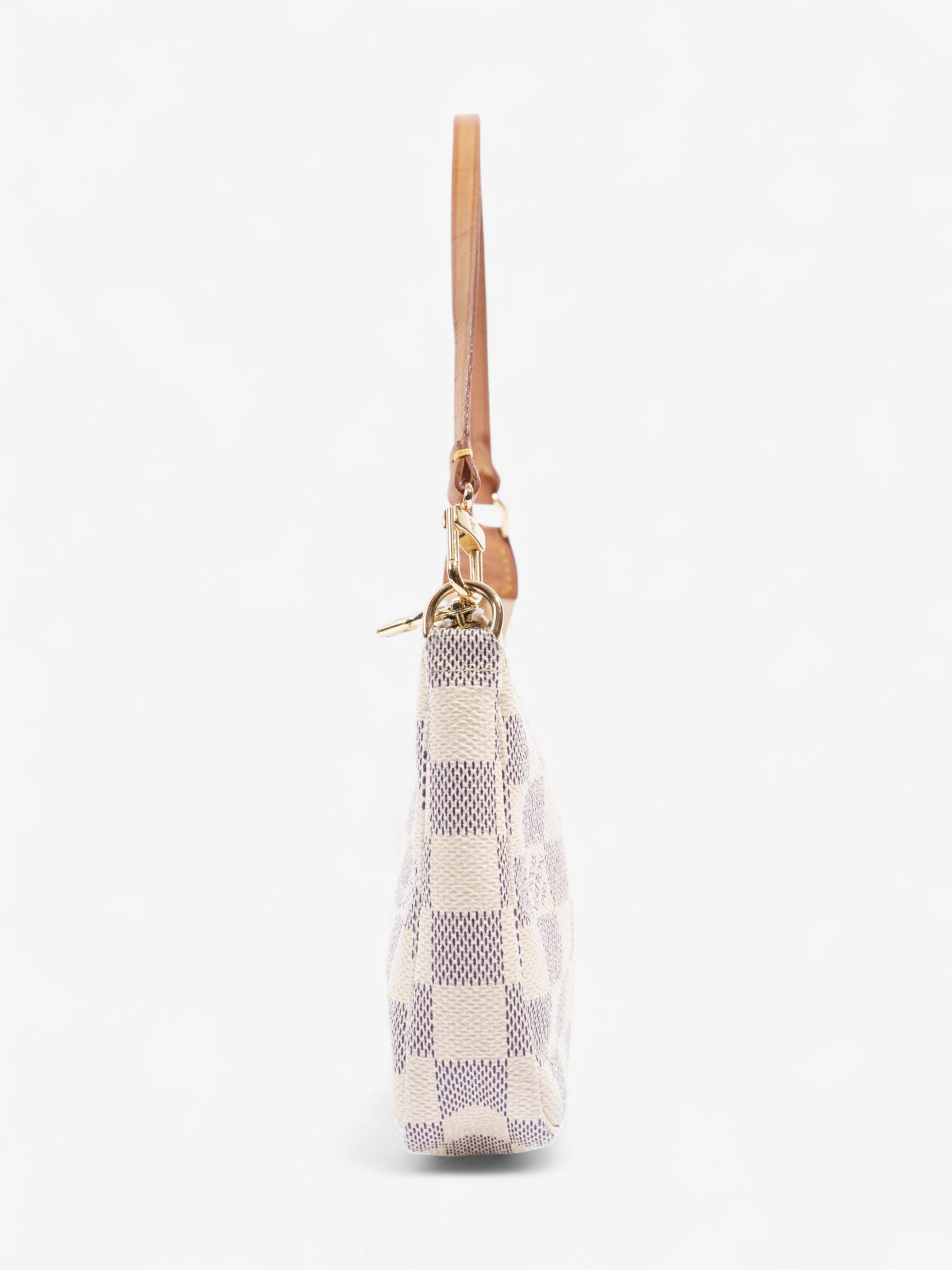 Louis Vuitton Pochette Accessoires Azur Coated Damier Canvas Coated Canvas Apparel Canvas 9