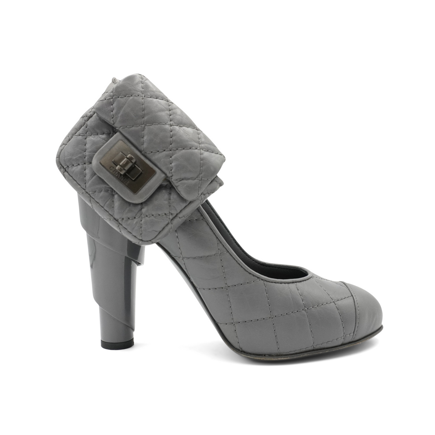 Chanel 'Reissue Pouch' Pumps - Women'S 34 Women Shoes