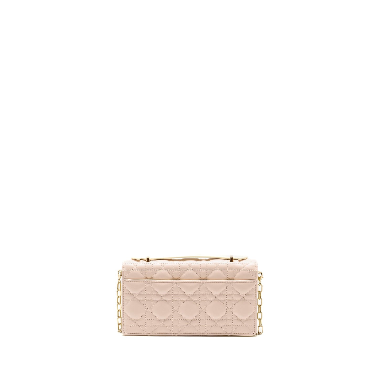 Dior My Purse Lambskin Light Light Yellow Handbag Pink Mini Travel Bag