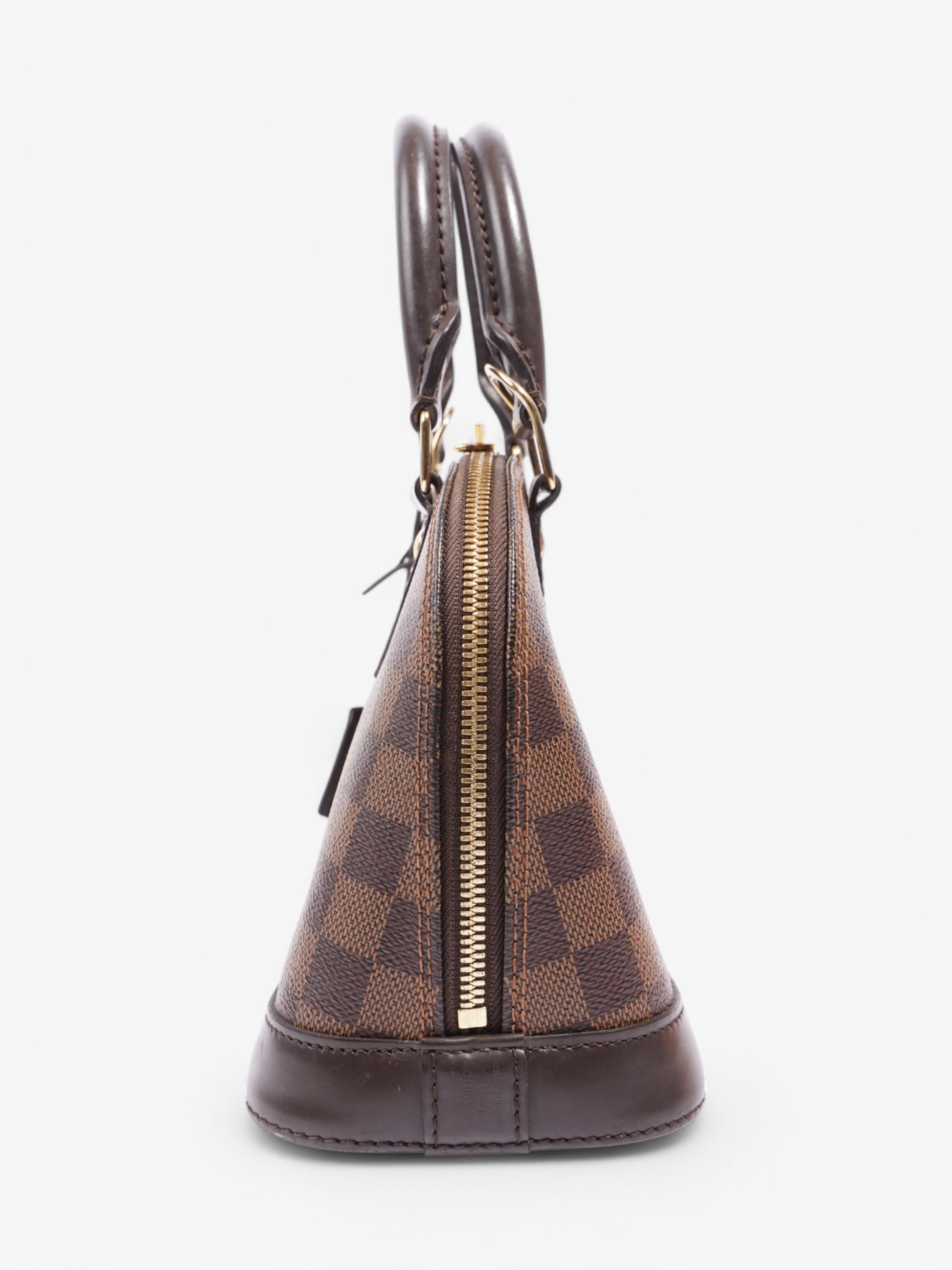 Louis Vuitton Alma Ebene Coated Damier Canvas Coated Canvas Apparel